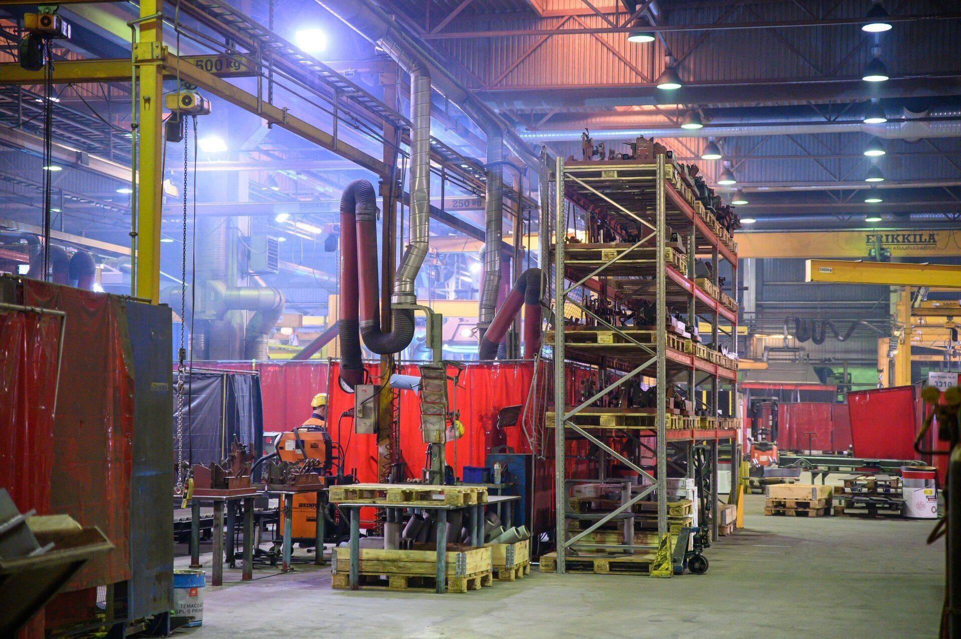 Производственный цех Fortaco в Нарве.