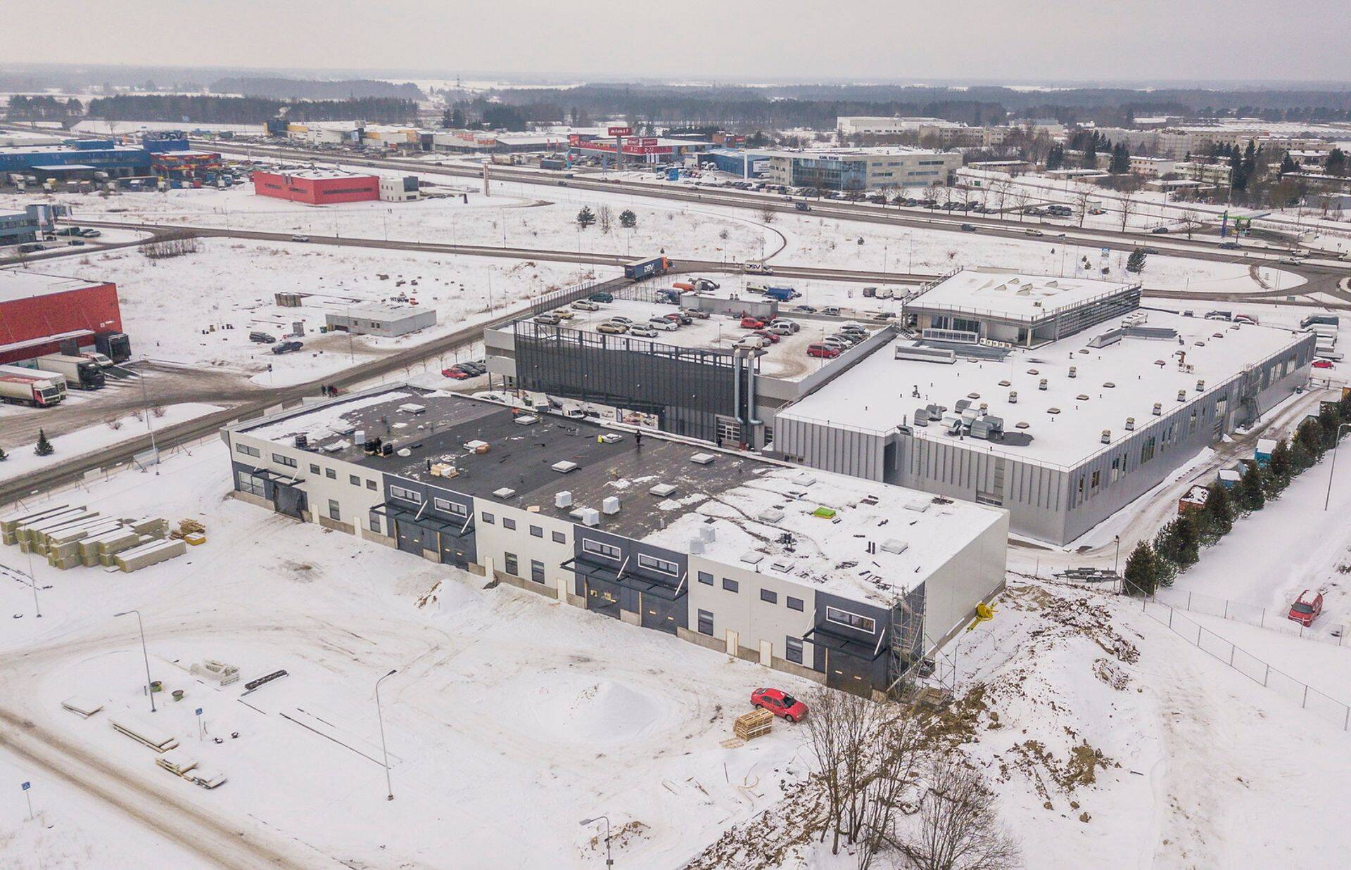Valdmäe tööstusparhi hoone, kus esimesena võtab koha sisse Würth.