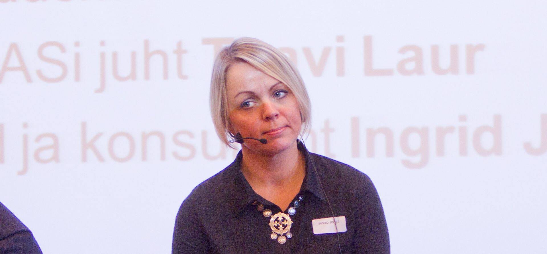 Tootmisettevõtete konsultant Ingrid Joost.