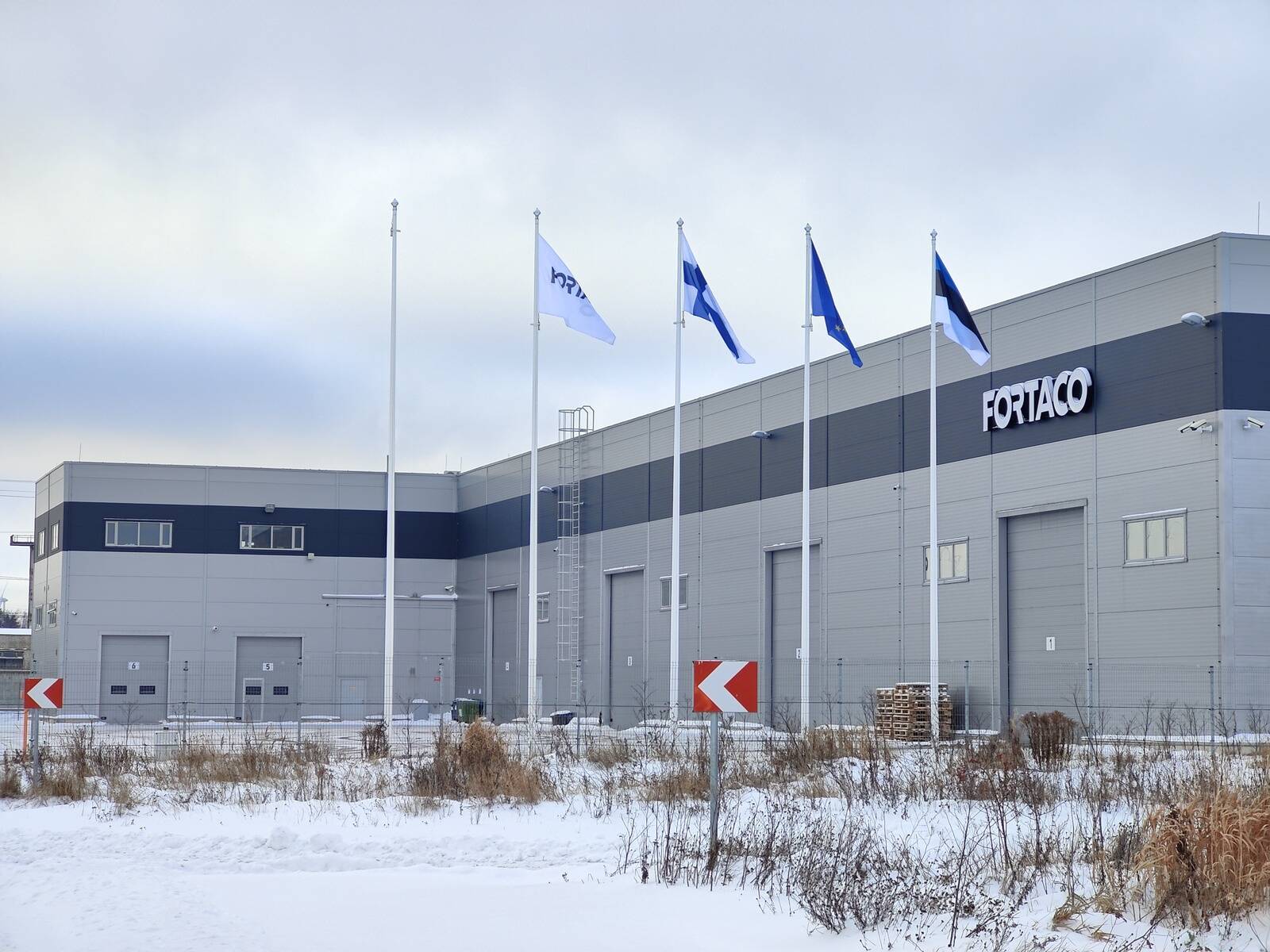 Отапливать этот корпус Fortaco в промпарке газом оказалось экономичнее, чем более старые цеха в центре Нарвы, где отопление центральное.