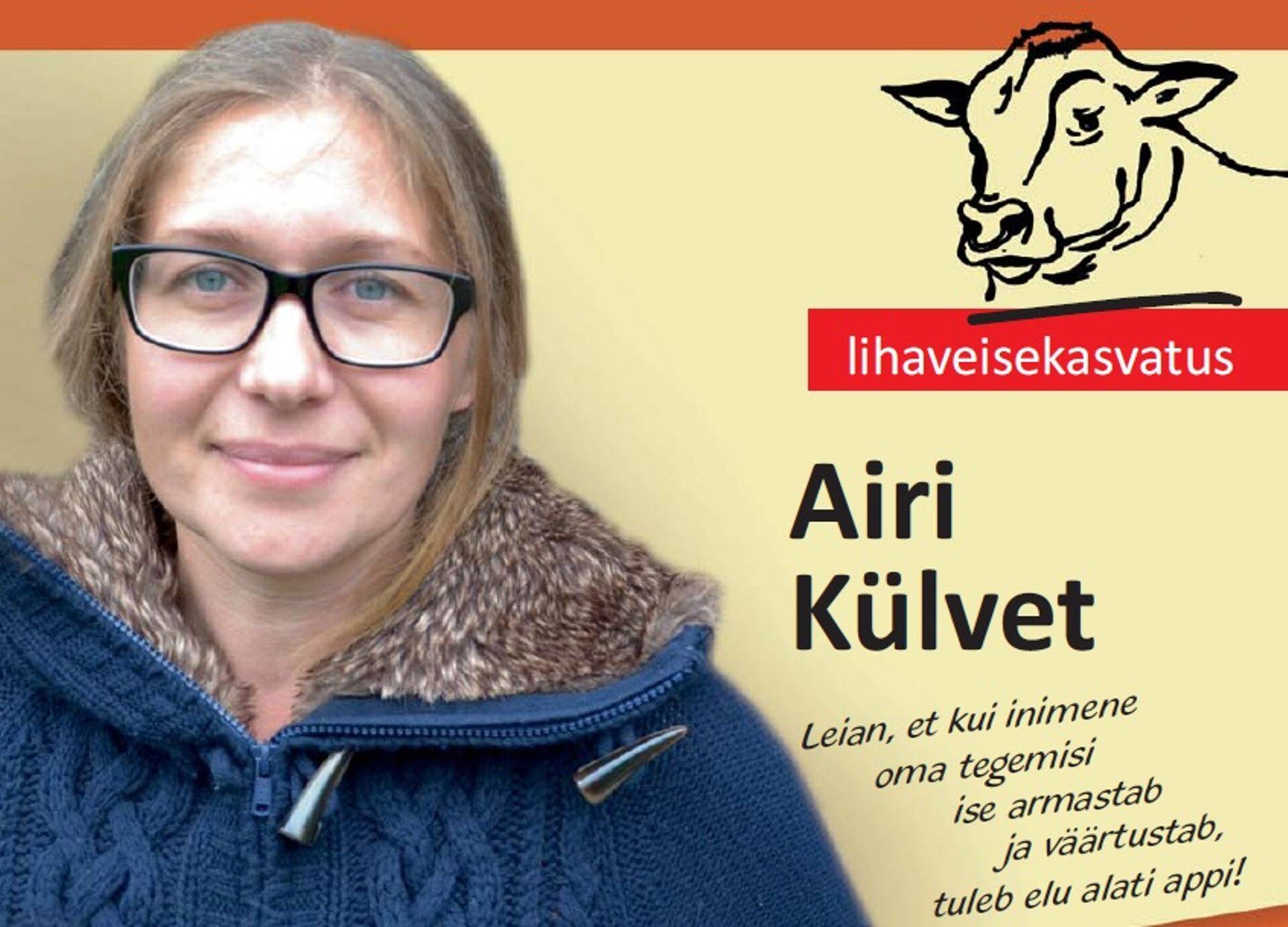 Airi Külvet - avatud muutustele ja uuendustele