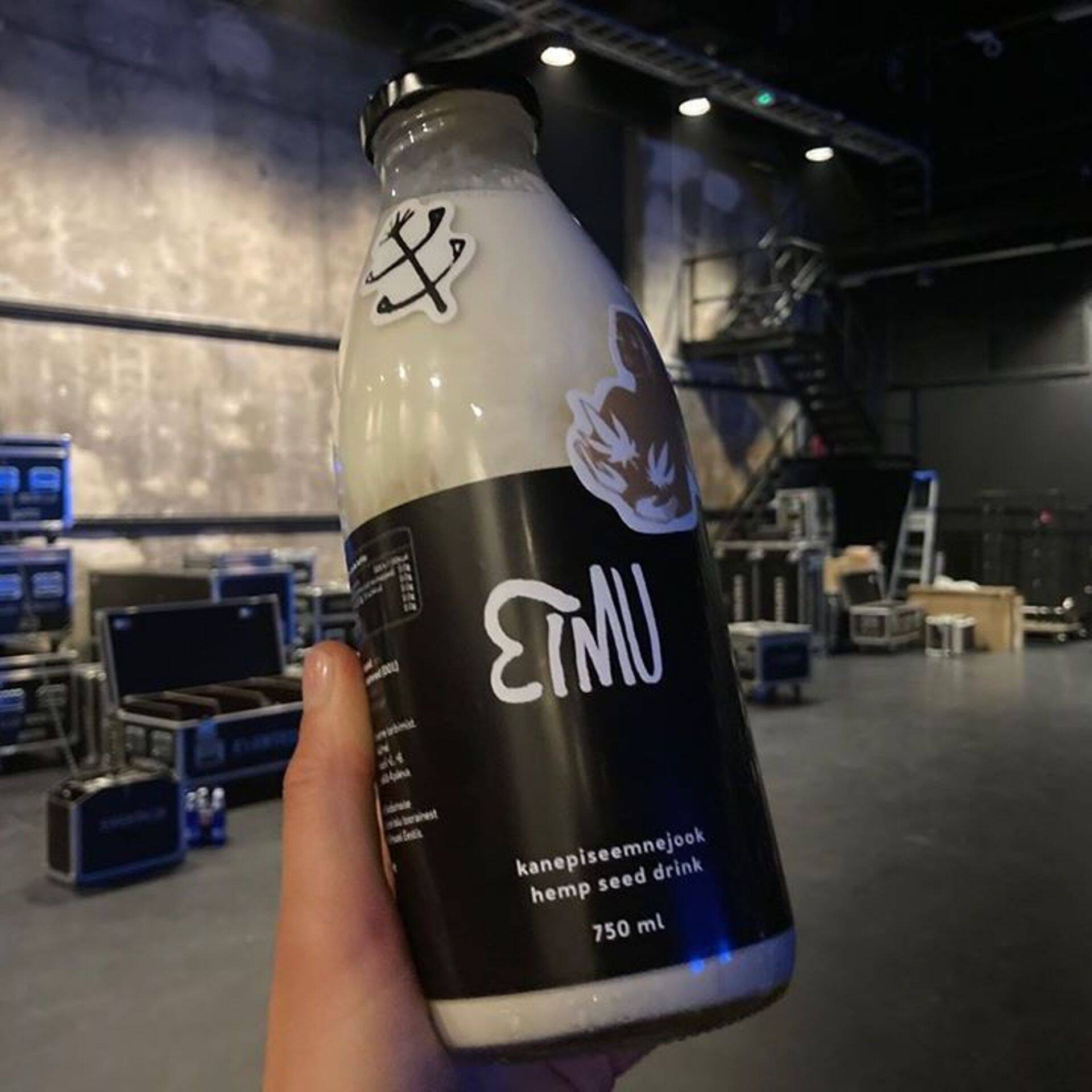 Eimu valmib kohalikust toorainest - kanepiseemnetest.