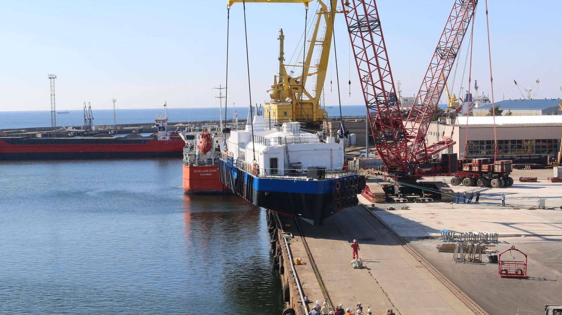 BLRT kalatasvatuspargase veeskamine.