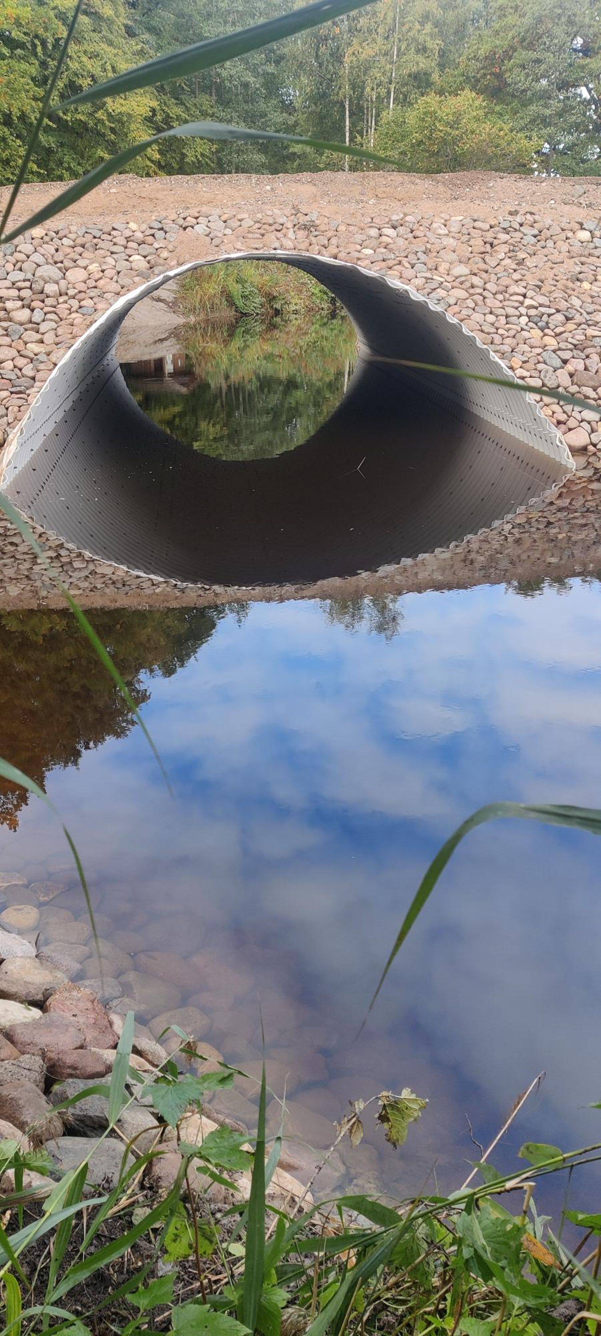 Päris uus sild ehitati Soomaal üle Lemmjõe.