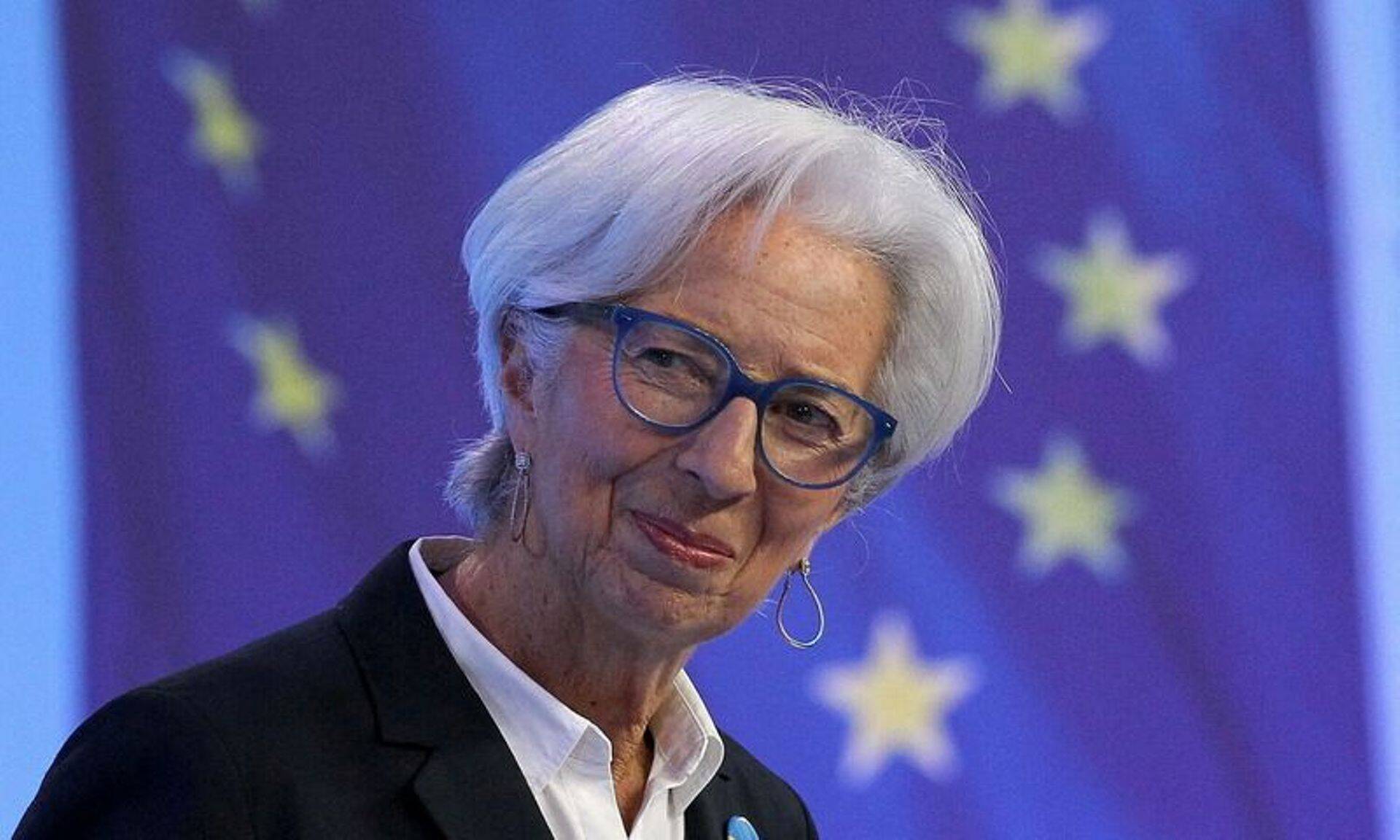 Eiropas Centrālās bankas vadītāja Kristīne Lagarda (Christine Lagarde).