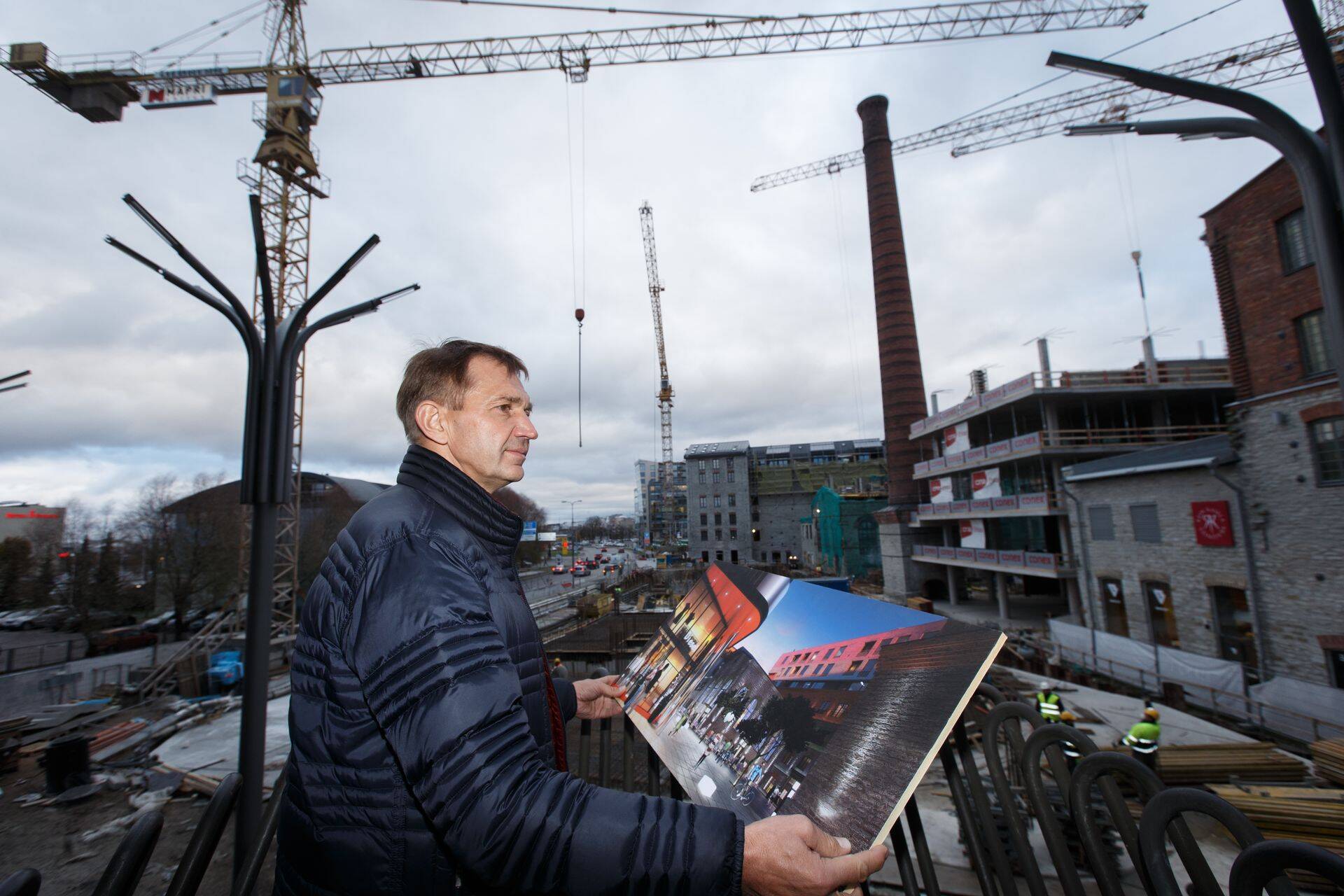 Rotermanni kvartalit arendanud Urmas Sõõrumaa sõnul peaks endise Patarei vangla arendus olema kuue aasta pärast valmis.