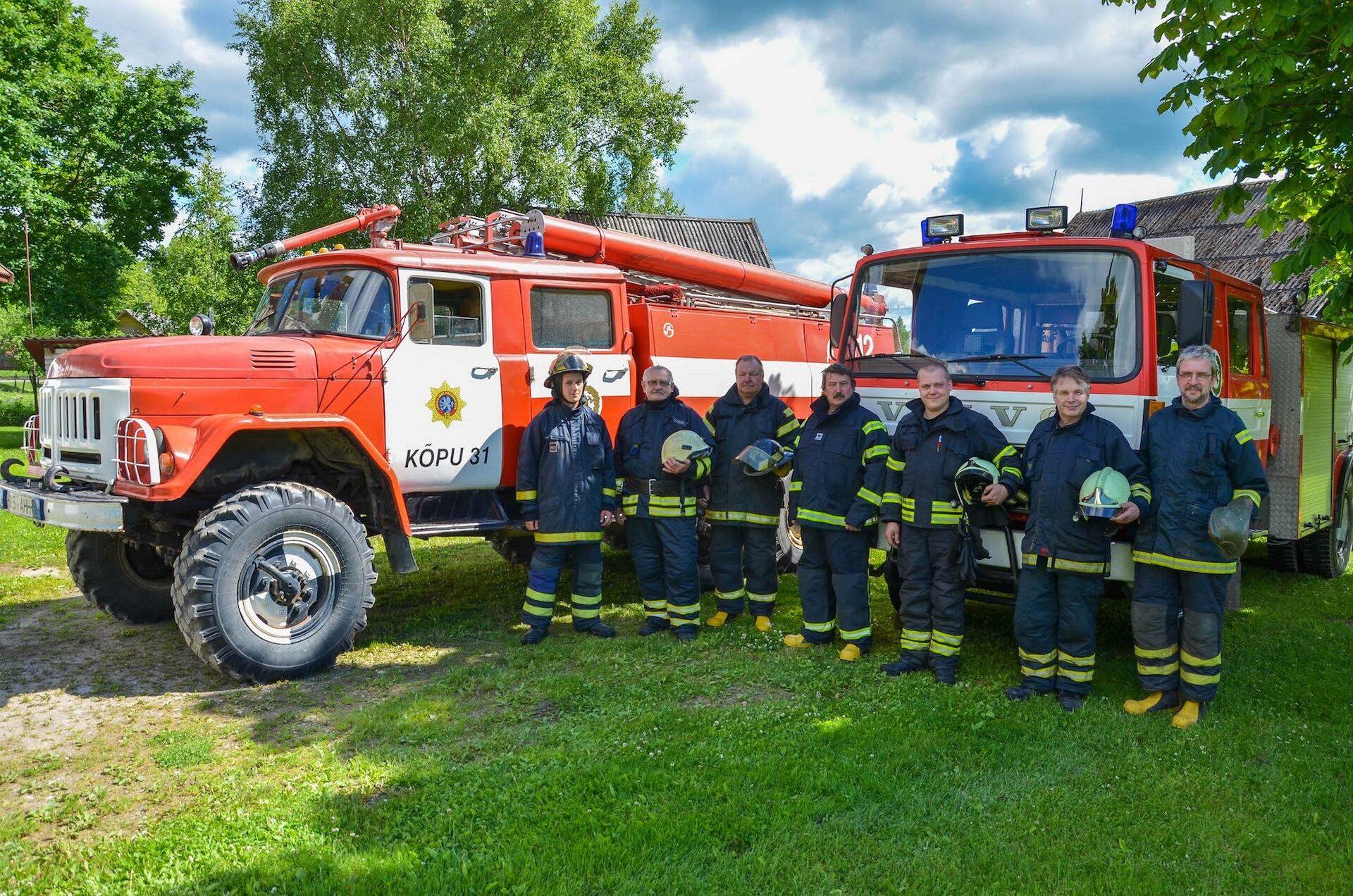 Eelmisel aastal toetuse pälvinud Kõpu vabatahtlik päästekomando soetas toetuse eest joatorusid ja muud päästevarustust.