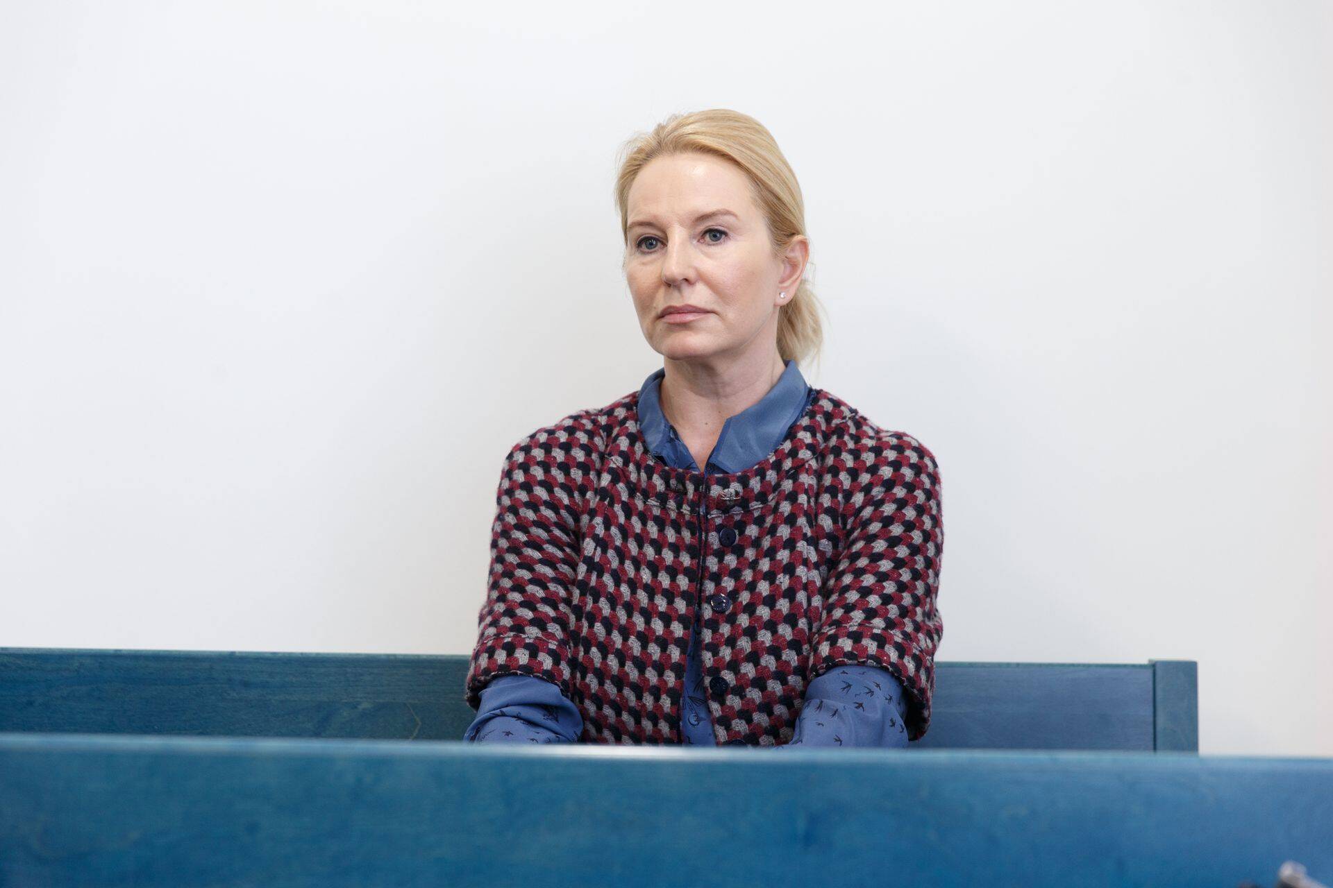 Irina Wientjes tunnistajana Harju maakohtus.
