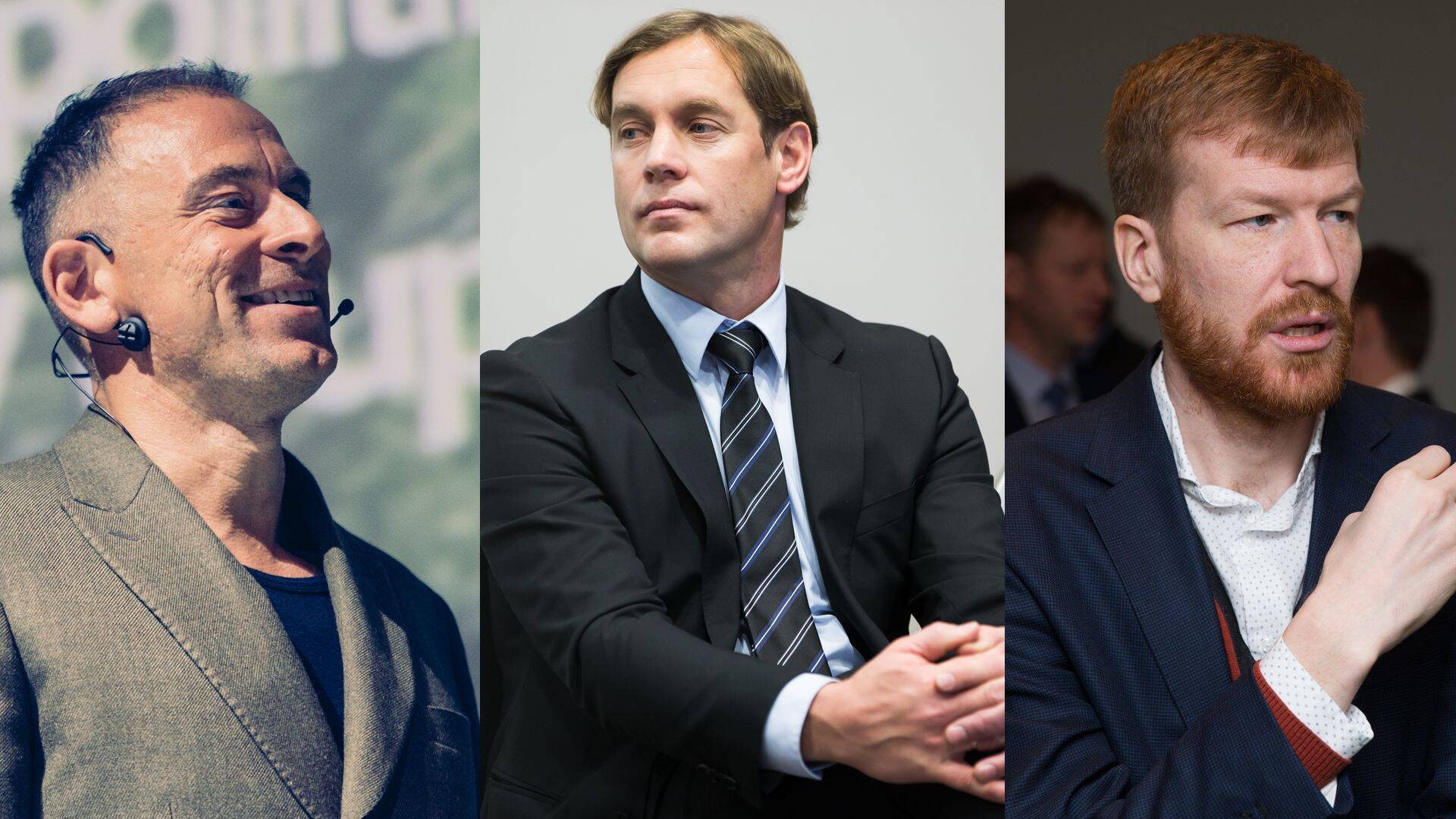 Vasakult: Rain Lõhmus, Peeter Saks ja Margus Uudam.