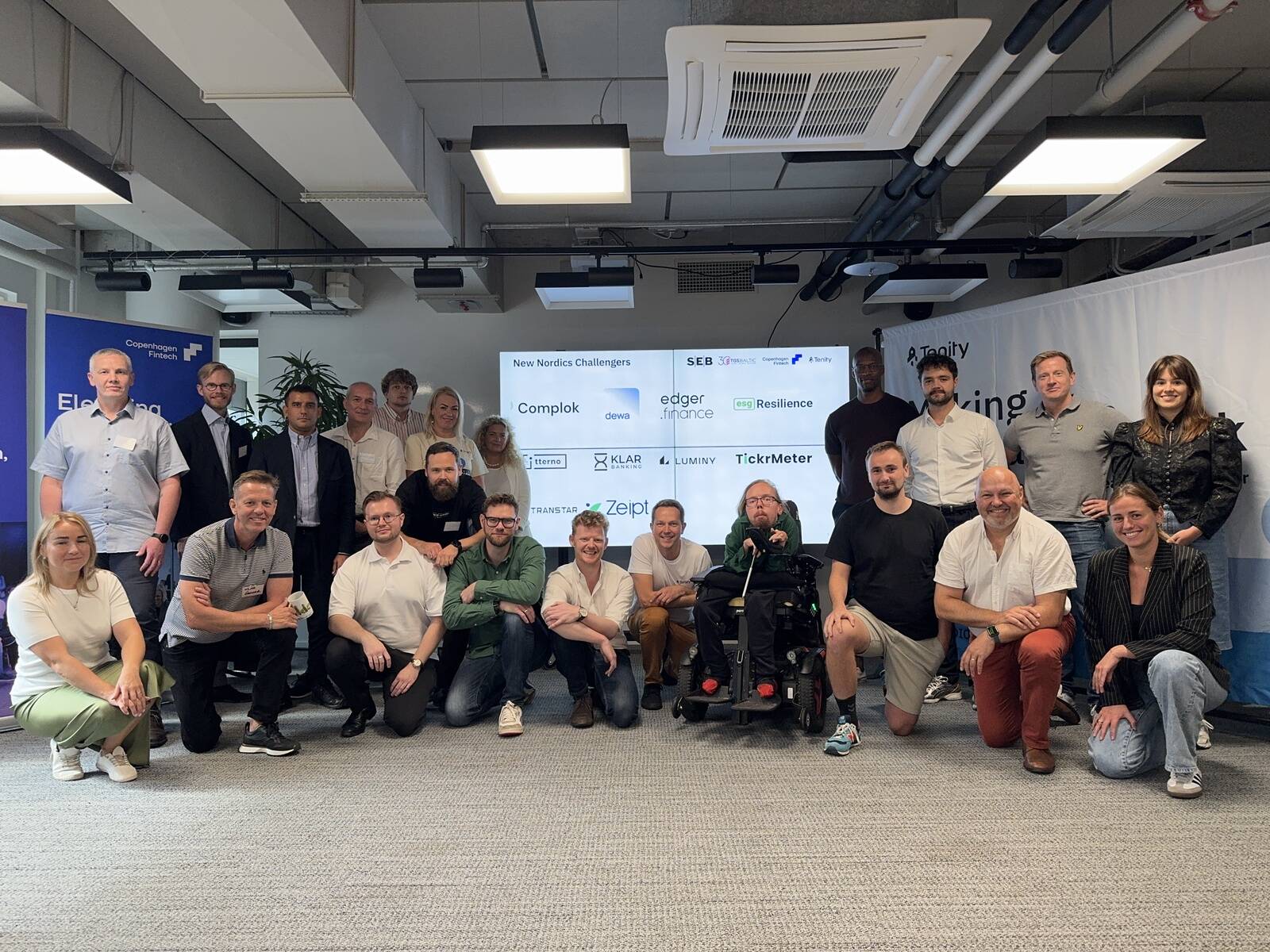 Tenity tiim ja portfelliettevõtete esindajad