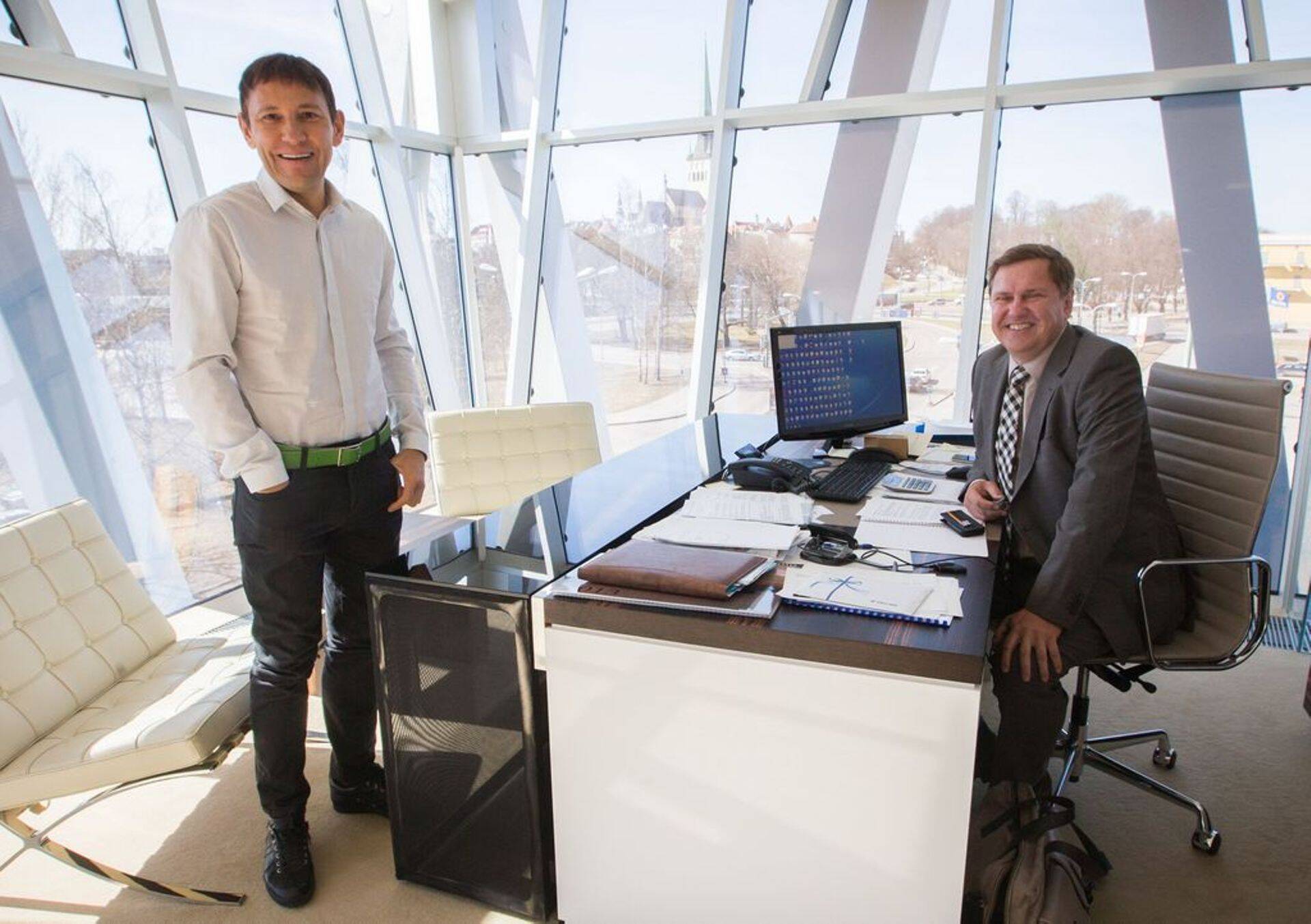 Ei ole välistatud, et eraldiseisvatena aasta ärimehe tiitli võitnud Enn Pant (vasakul) ja Ain Hanschmidt võivad suurte plaanide teostudes ka ühiselt sama tunnustuse saada.