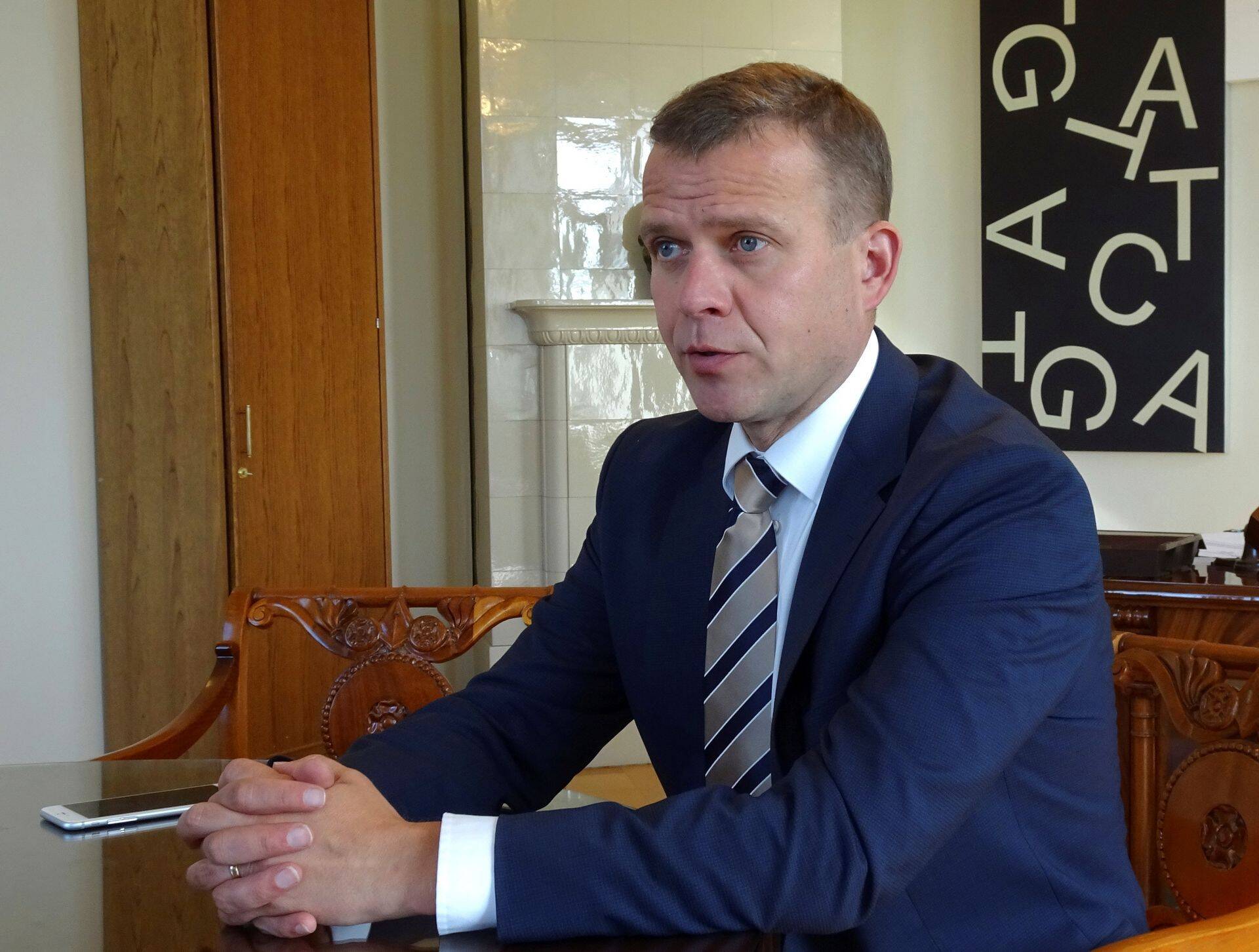 Министр финансов Финляндии Петтери Орпо