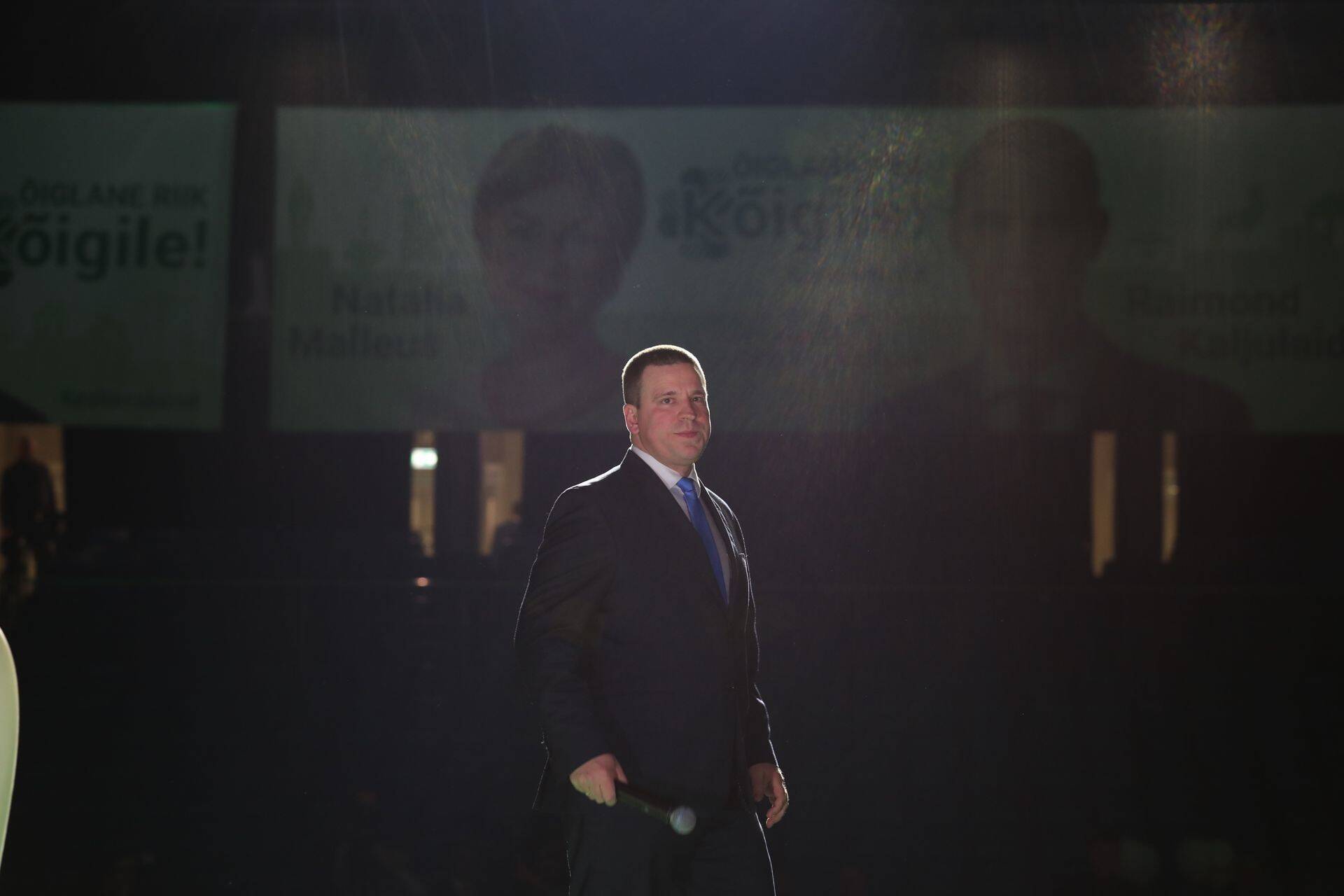 Председатель Центристской партии Юри Ратас.