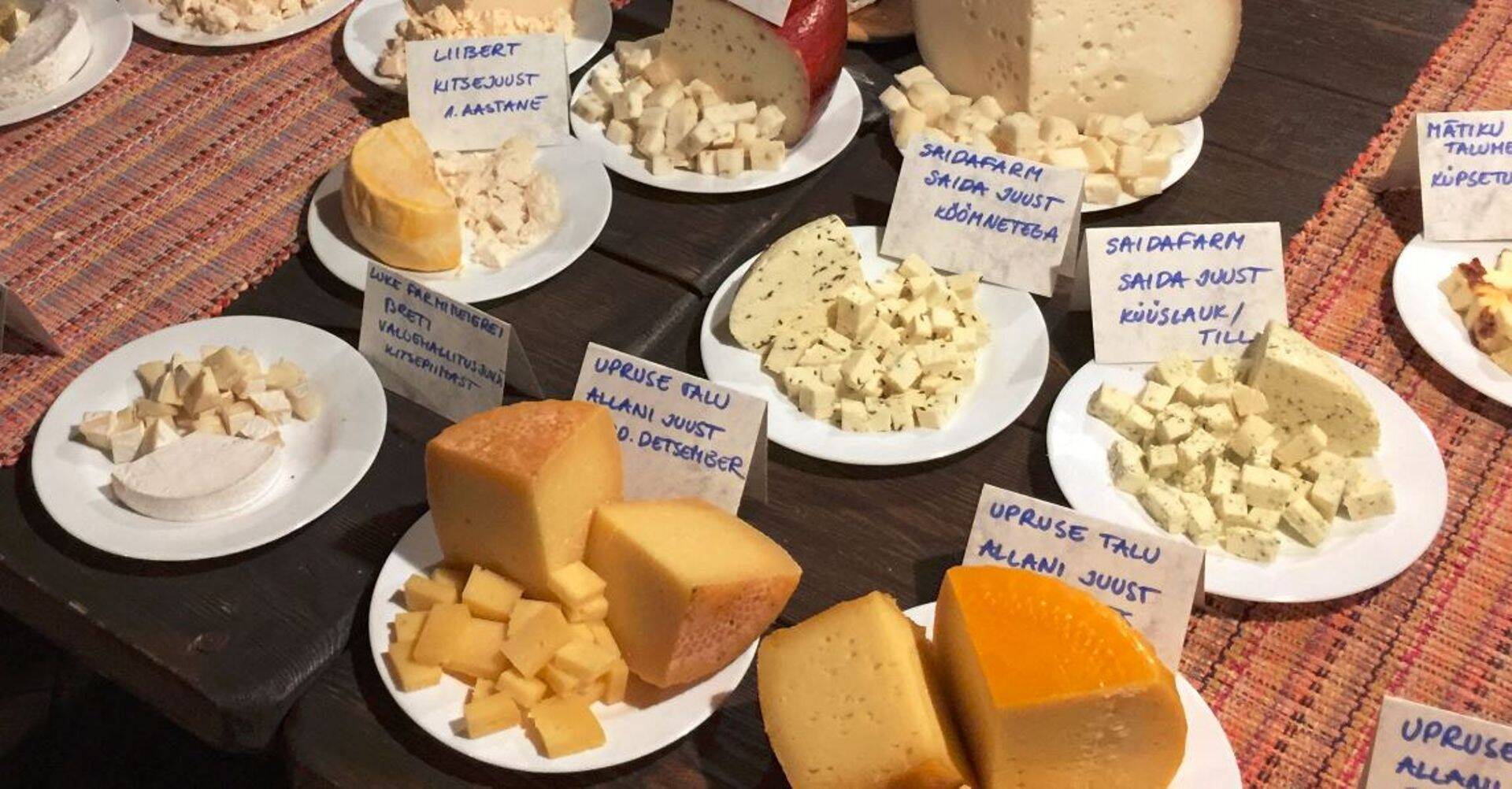 Eesti talumeiereide mitmekesine juustuvalik üllatas Prantsuse meistrit