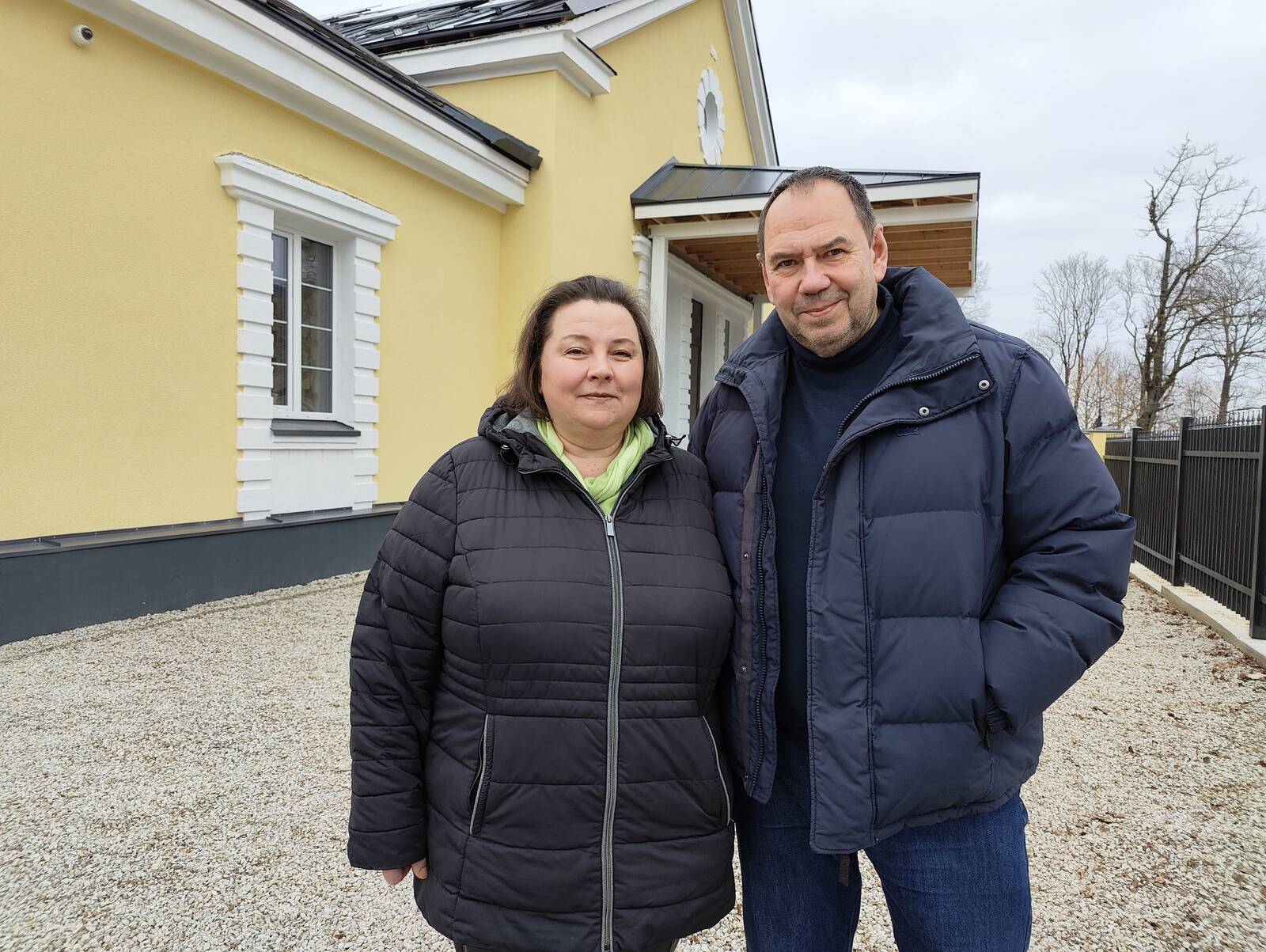 Герман и Ирина Венгервельд купили разрушенную пекарню три года назад, но работы по ремонту здания хватит еще примерно на год.