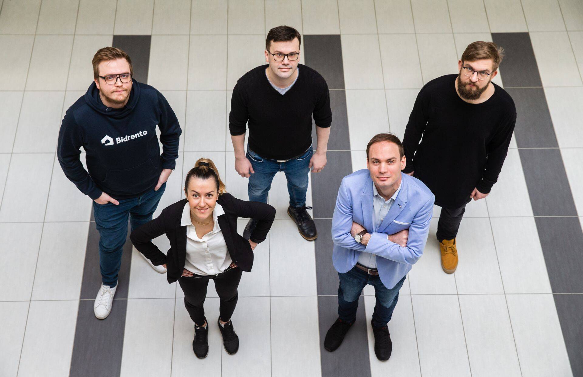 Idufirma Bidrento meeskonnaliikmed (vasakult) Umar Zarip, Natalja Napsep, Aleksei Milishenko, Taavo Annus, Aleksandr Opilatov.