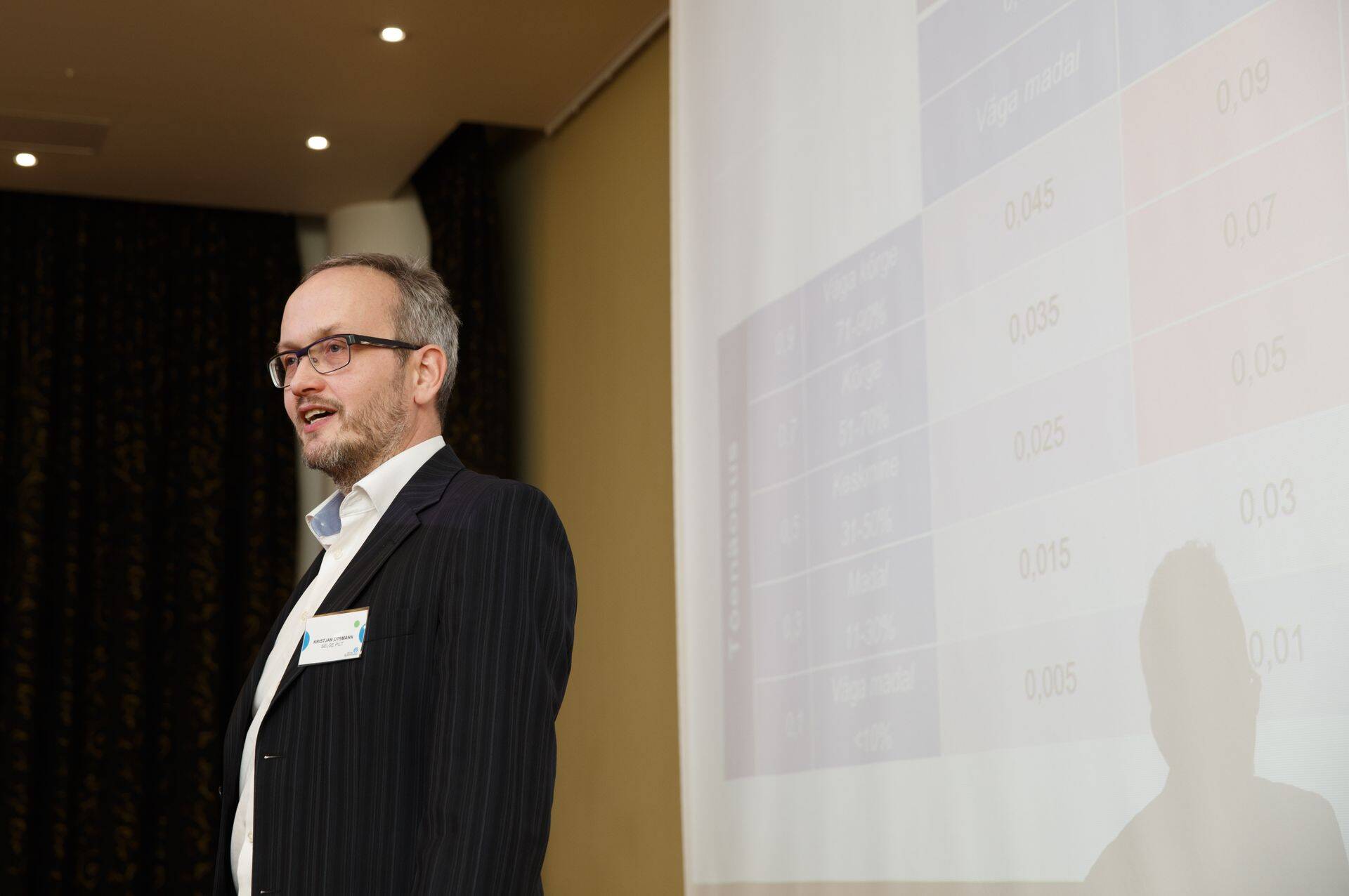 Aja- ja projektijuhtimise koolitaja Kristjan Otsmann.