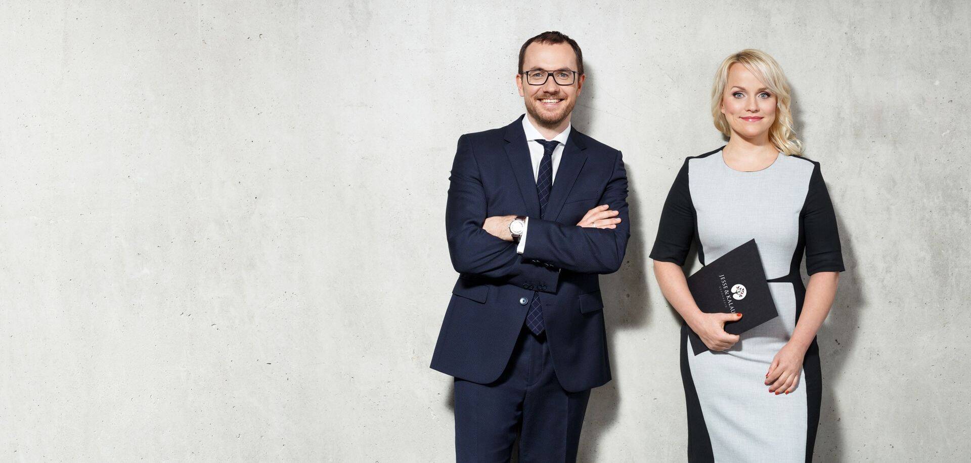 Piret Jesse ja Tanel Kalaus lõid uue advokaadibüroo