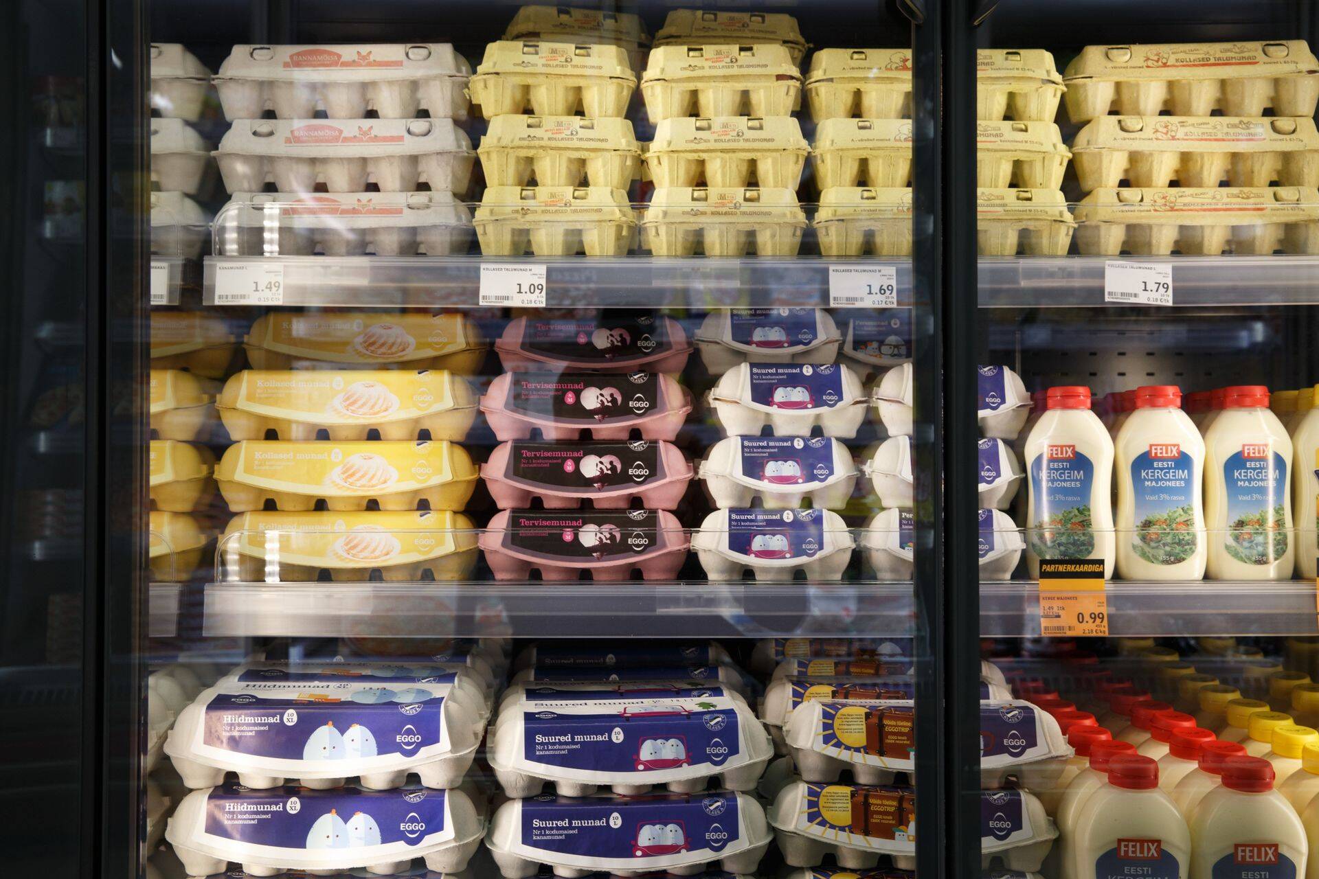 Kolmenädalasel perioodil müüakse üle 3 miljoni muna