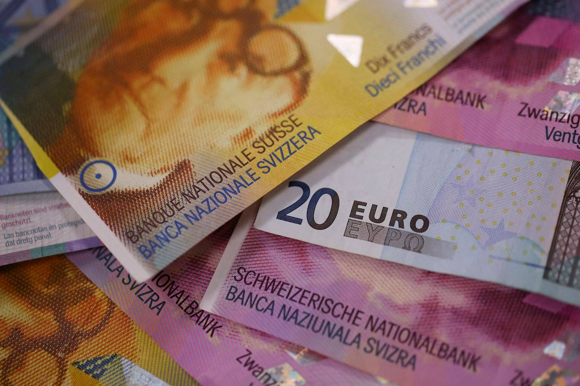 Euro ja frank