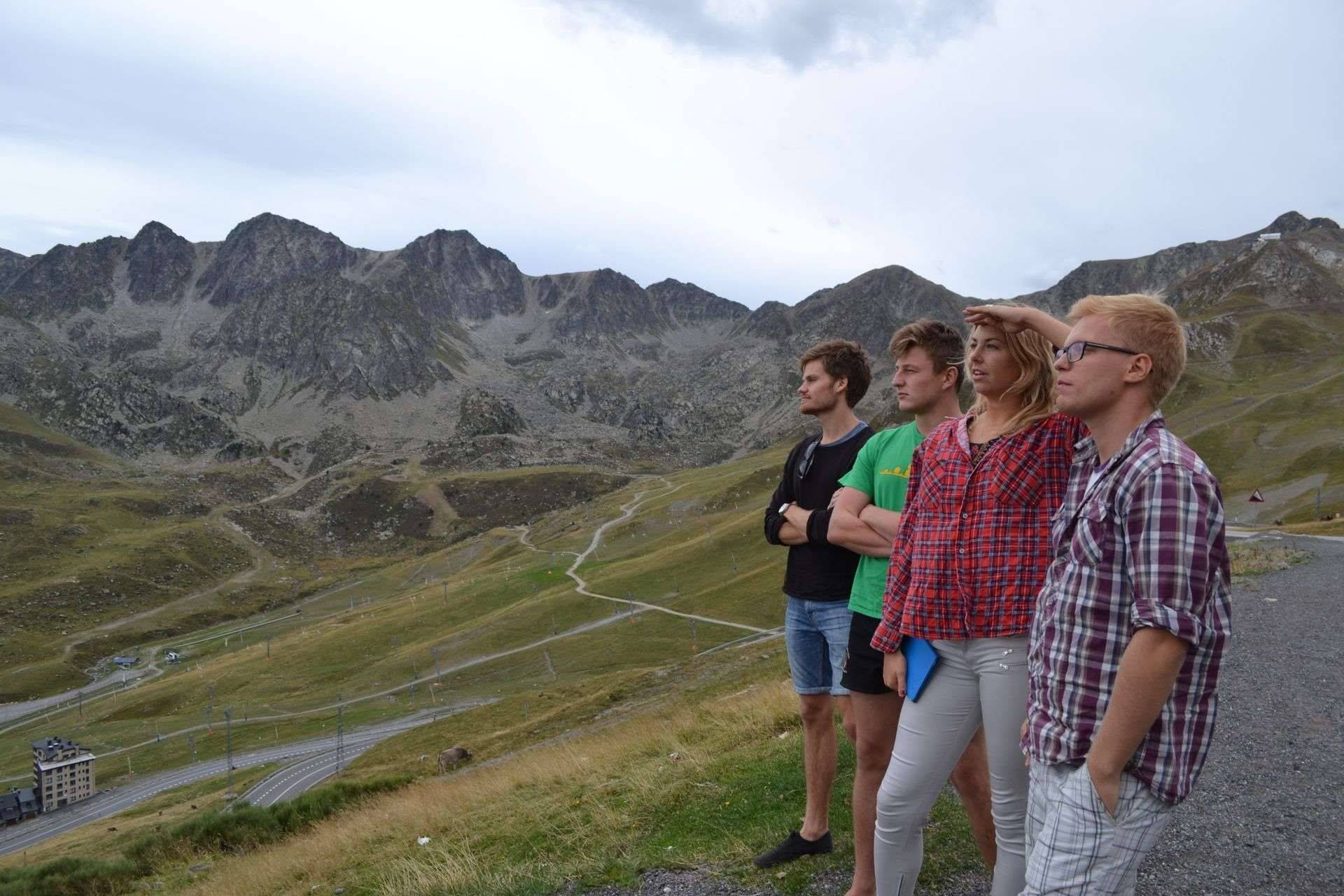Päevatripp Andorrasse koos teiste vahetusüliõpilastega.