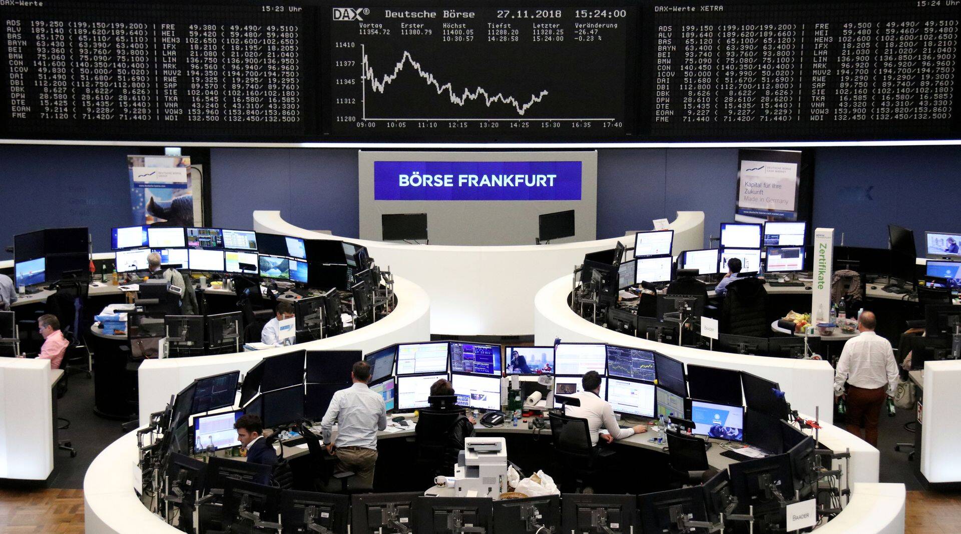 Frankfurdi börs.