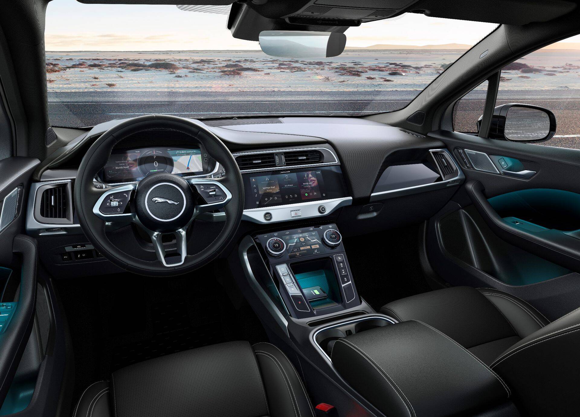 Jaguar I-PACE'i salong