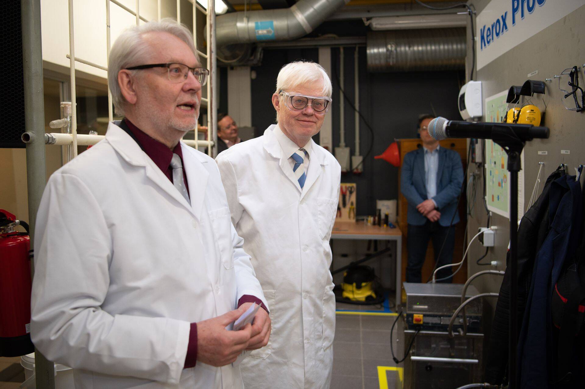 Uudset lahendust tutvustasid TalTechi põlevkiviteadlased Margus Lopp ja Jaan Mihkel Uustalu.