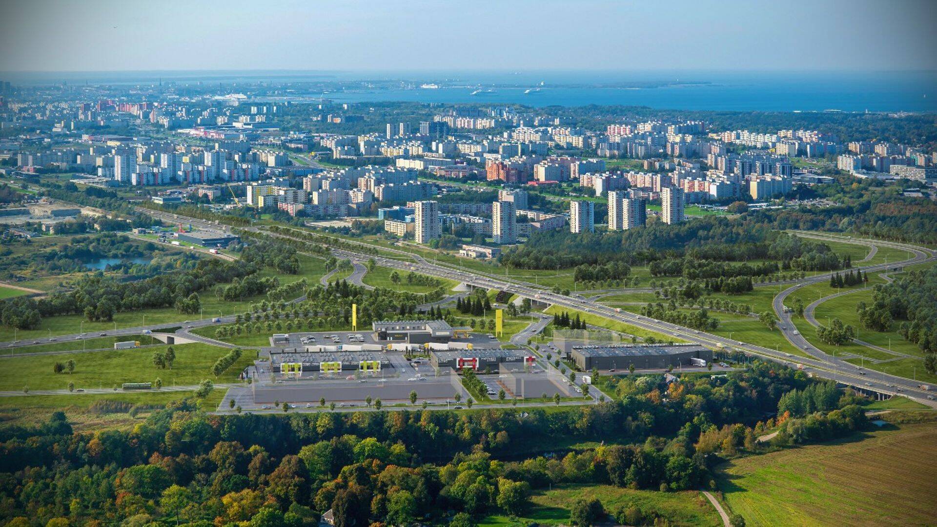 Kavandatav Väo Tehnopark hakkab laiuma 5,5 hektari suurusel maa-alal.
