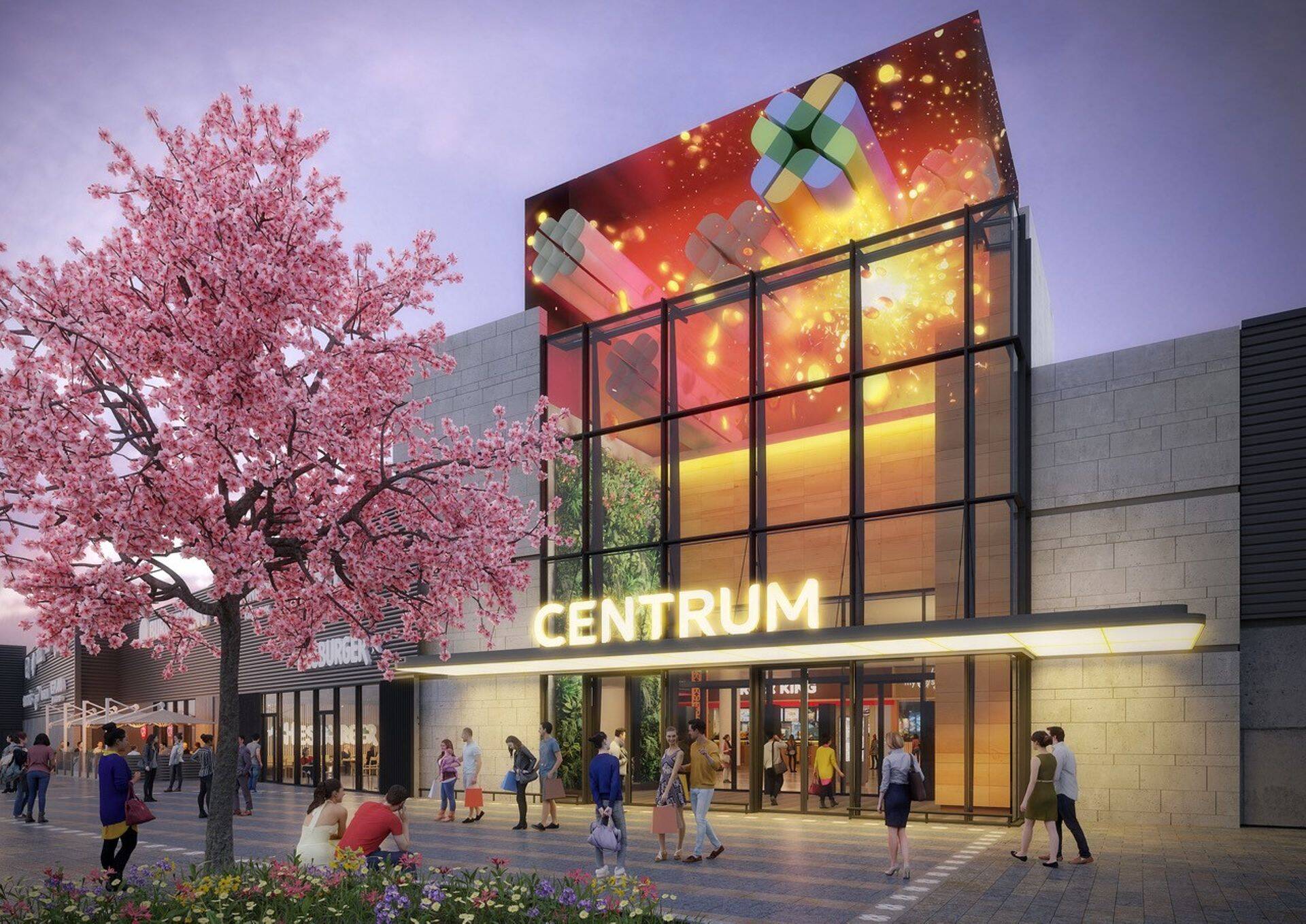Uuenenud Lasnamäe Centrumi visuaal. Allikas: Lasnamäe Centrum.