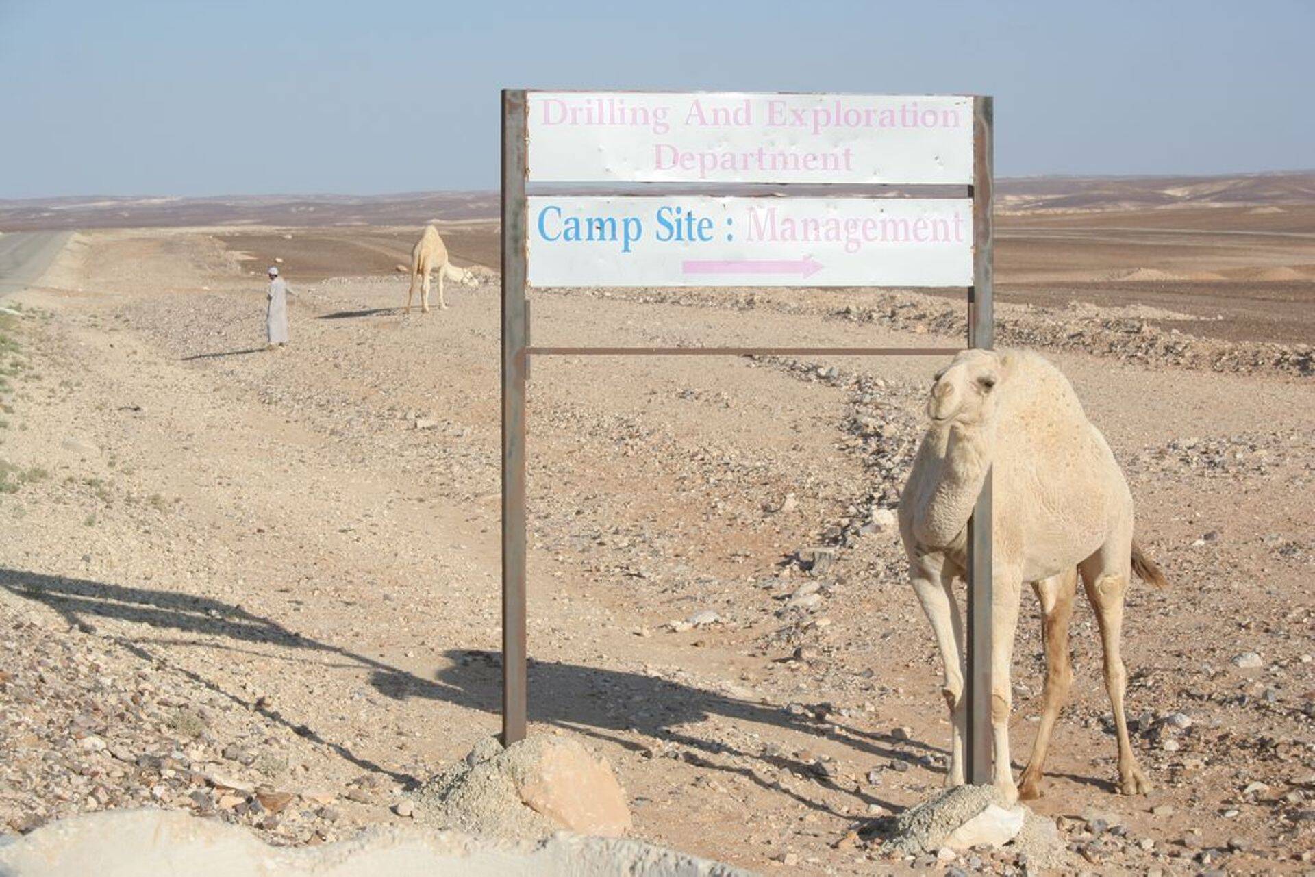 Eesti Energia puuraukude tiimi asukoht Jordaanias.