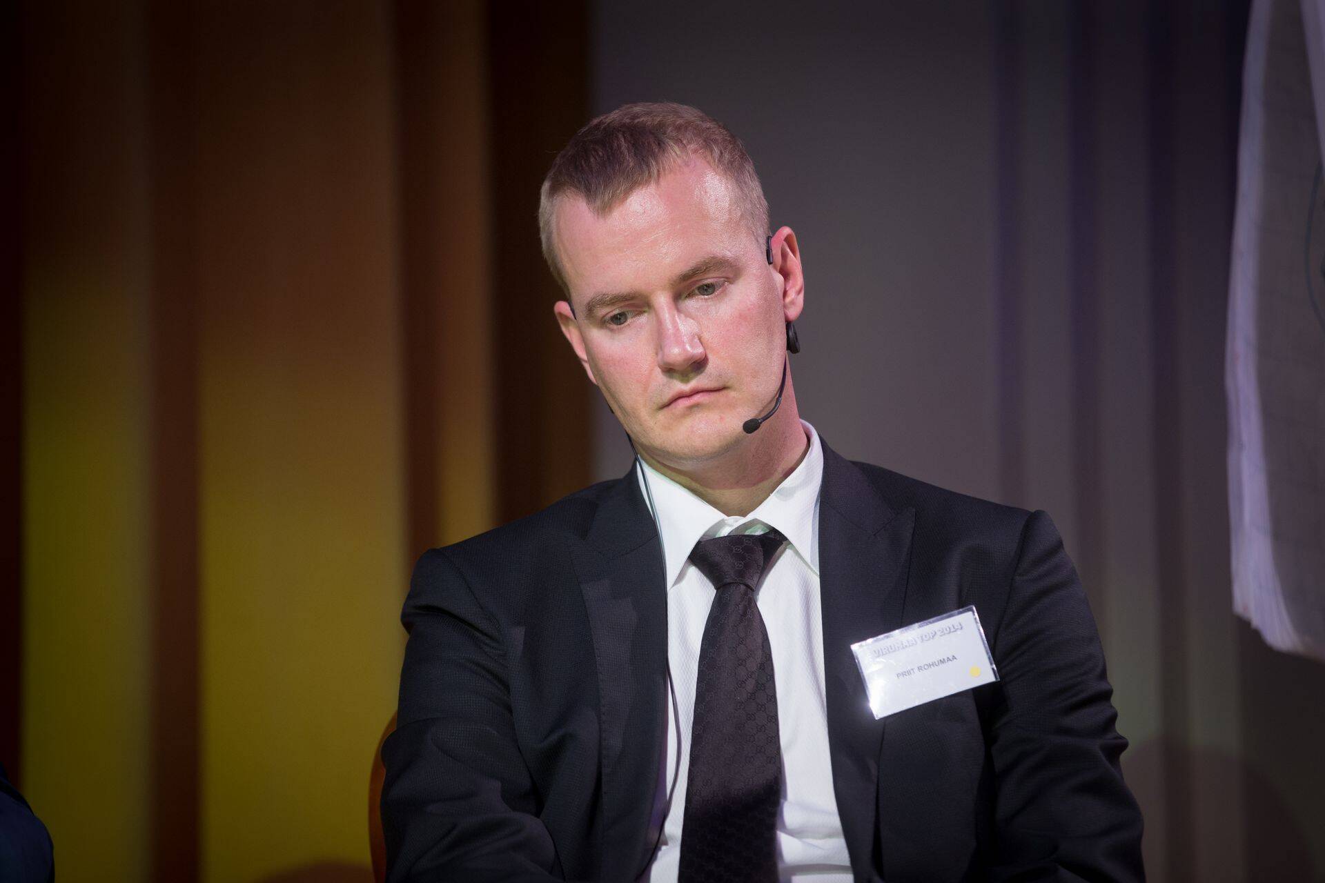 Viru Keemia Grupi juhatuse esimees Priit Rohumaa.