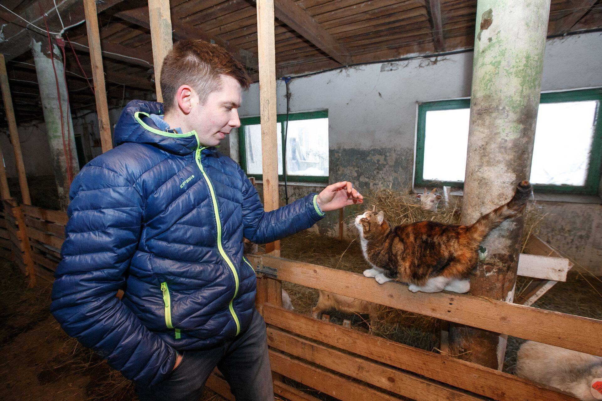 Martin Repinski oma Konju farmis.