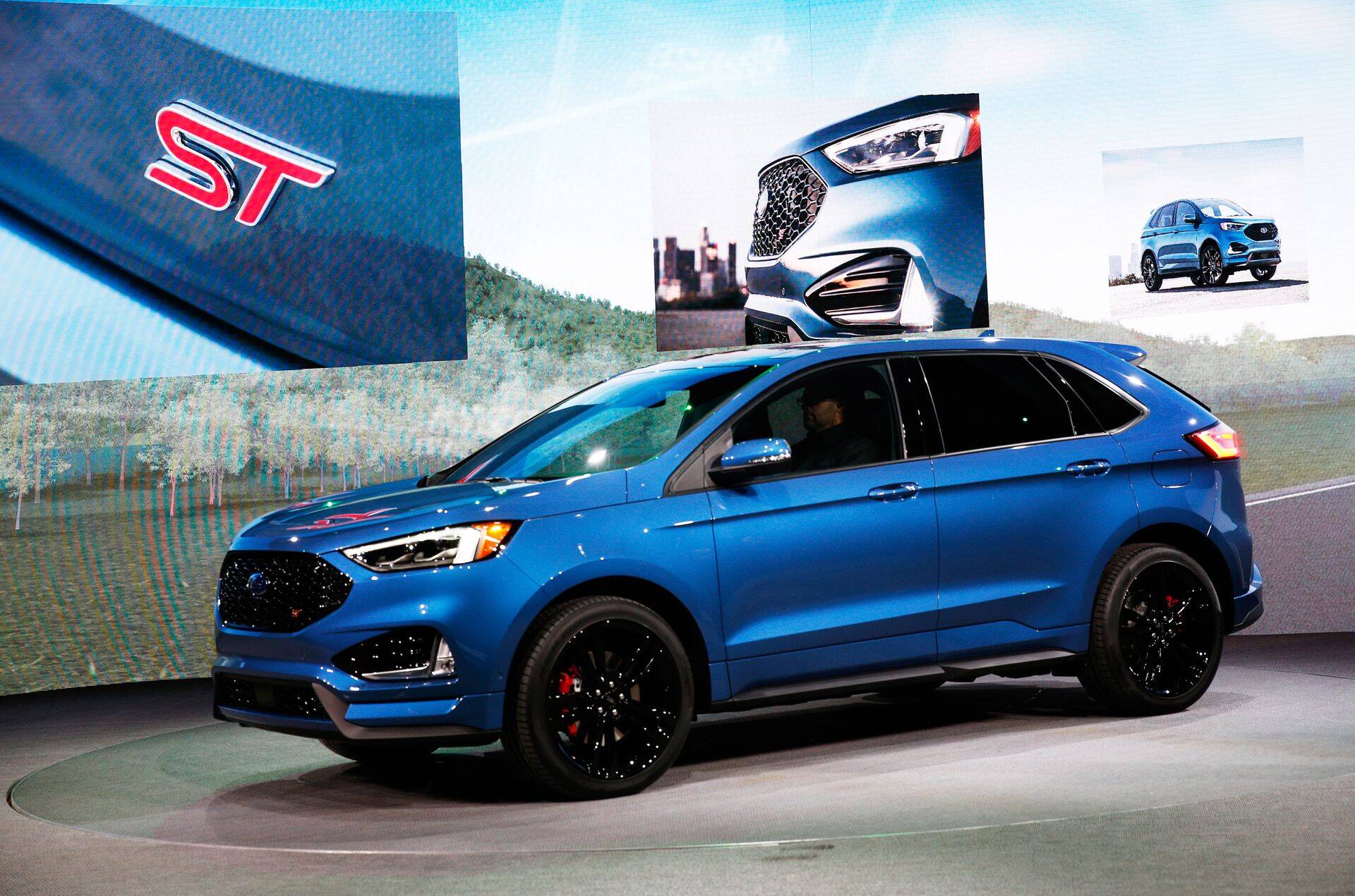 USA automüük aprillis aeglustus. Pildil Ford Edge ST.