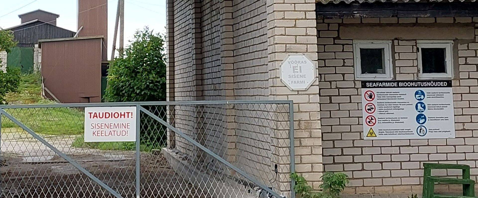 Praeguses SAK-i olukorras kehtivad seapidamise ettevõtetele ranged bioturvalisuse nõuded.