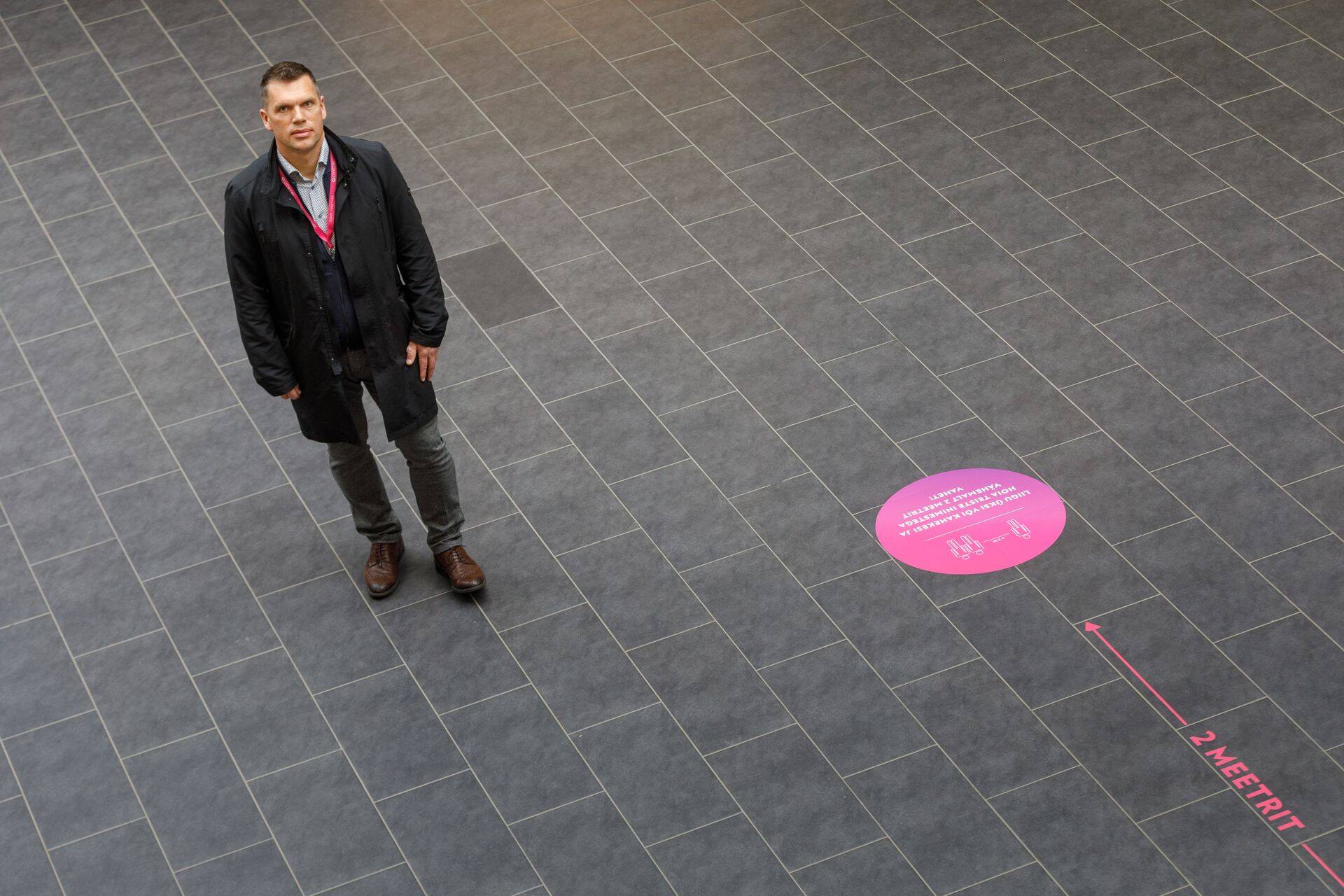 Rocca al Mare Kaubanduskeskuse juht Kristjan Maaroos.