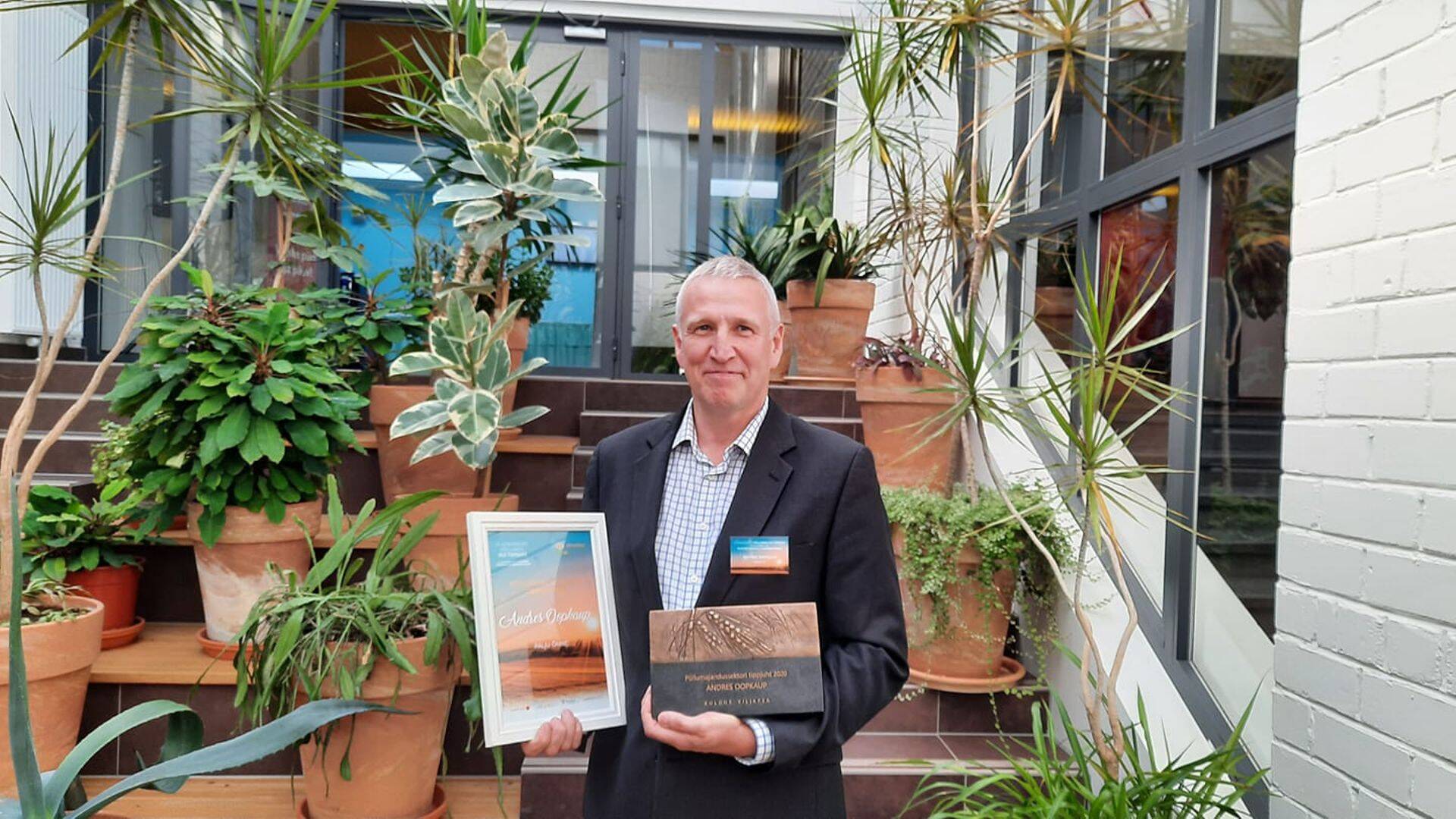 Põllumajanduse tippjuht 2020 on Andres Oopkaup.