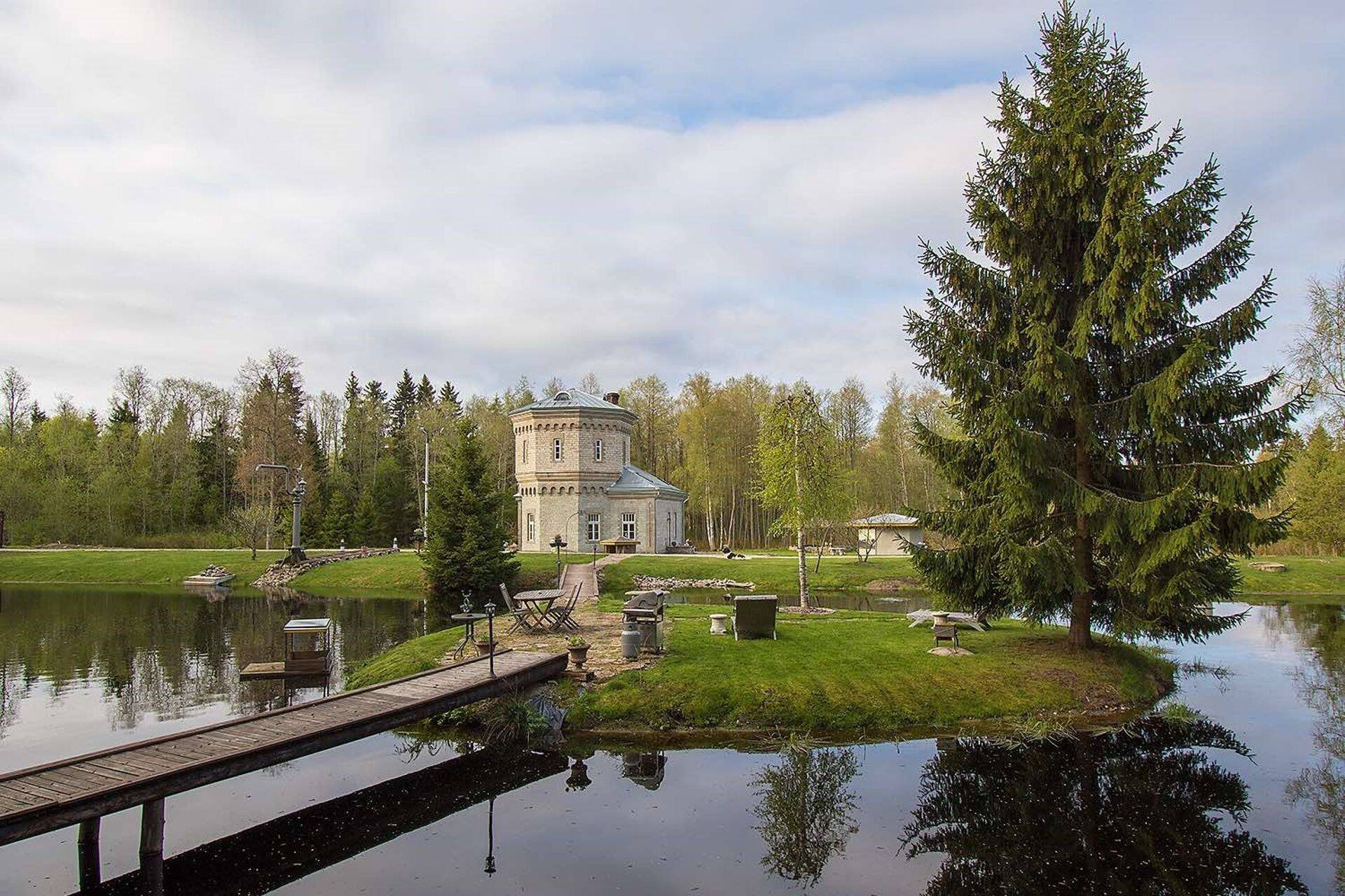 Sõrve raudteejaama rajatud kodu