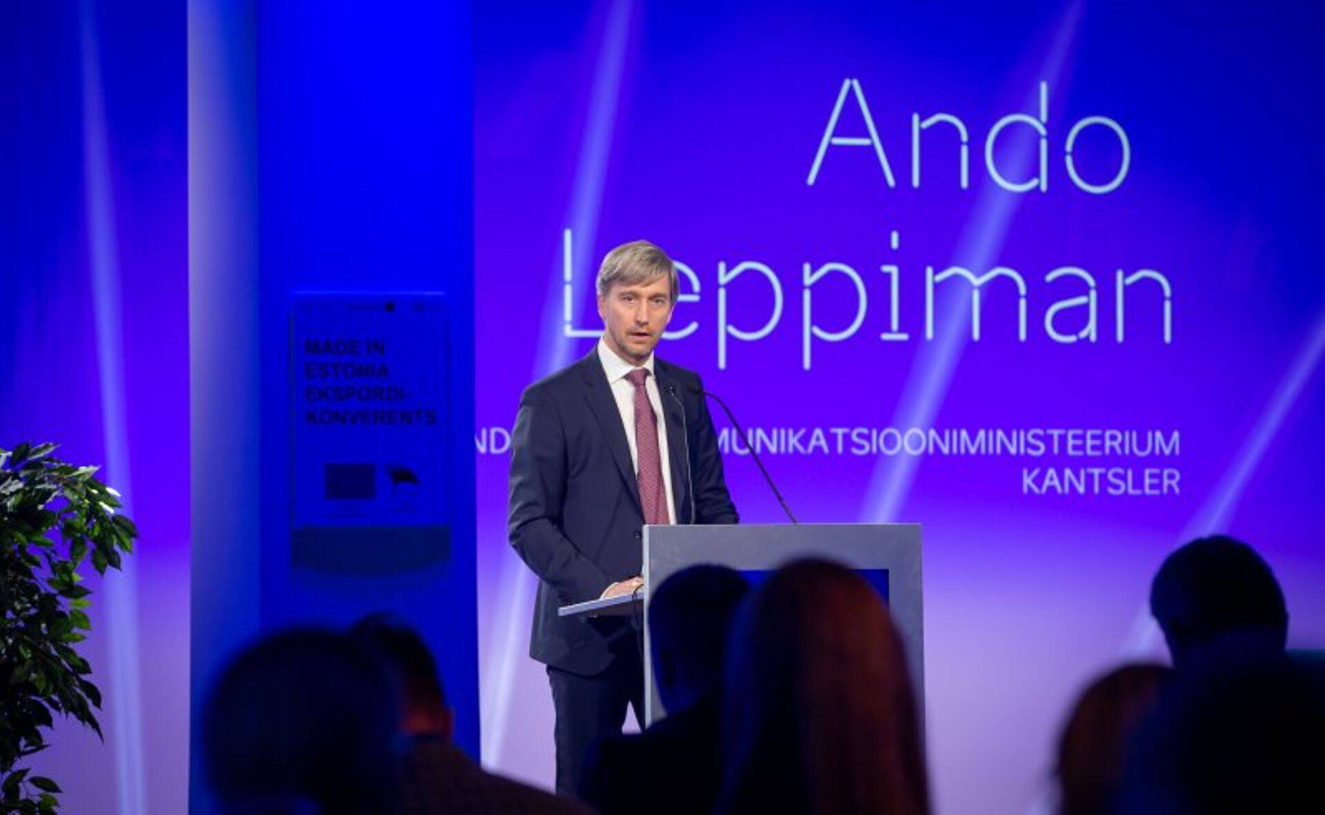 Majandus- ja Kommunikatsiooniministeeriumi kantsler Ando Leppiman