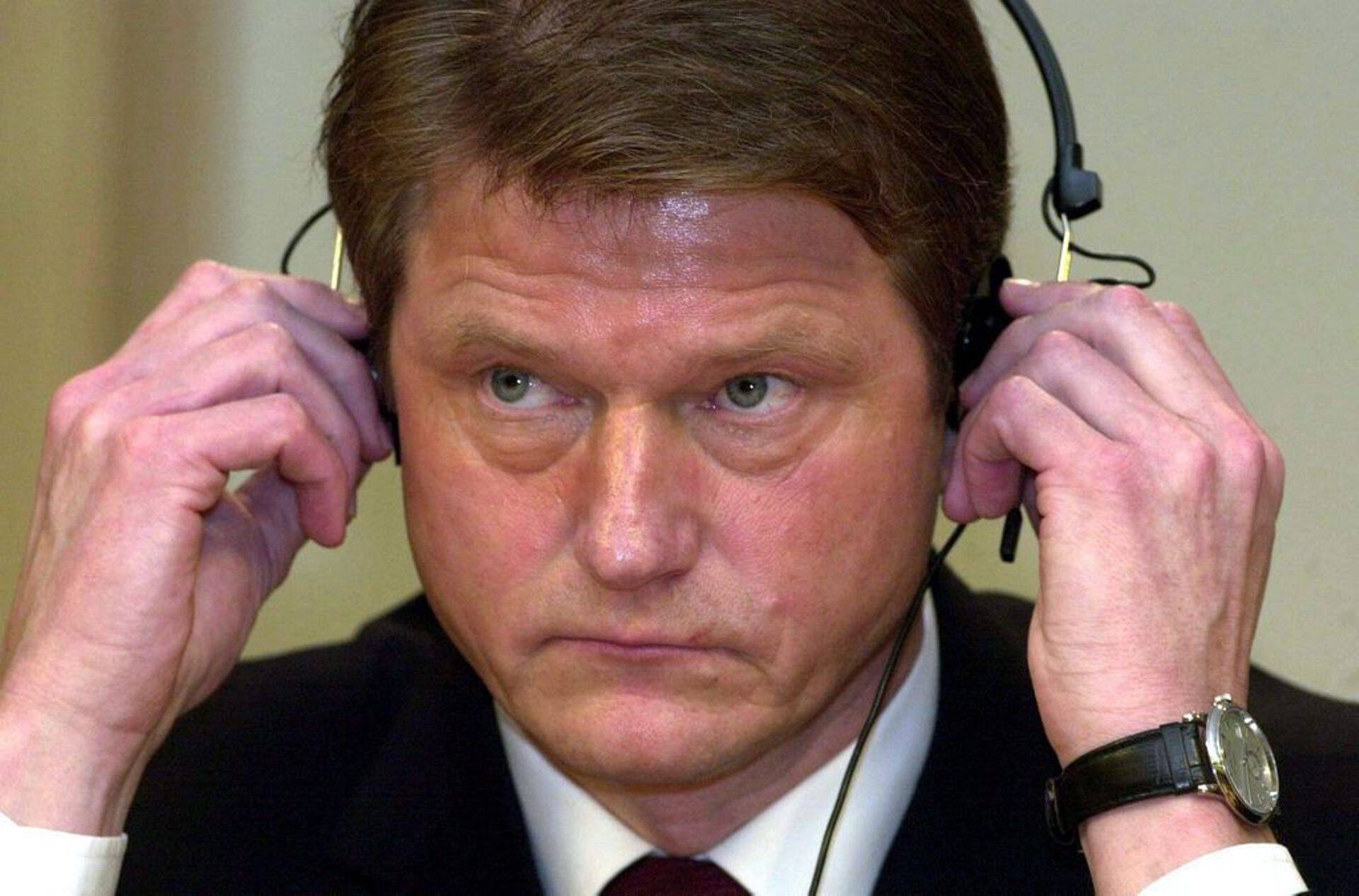 Partei Kord ja Õiglus juht Rolandas Paksas.