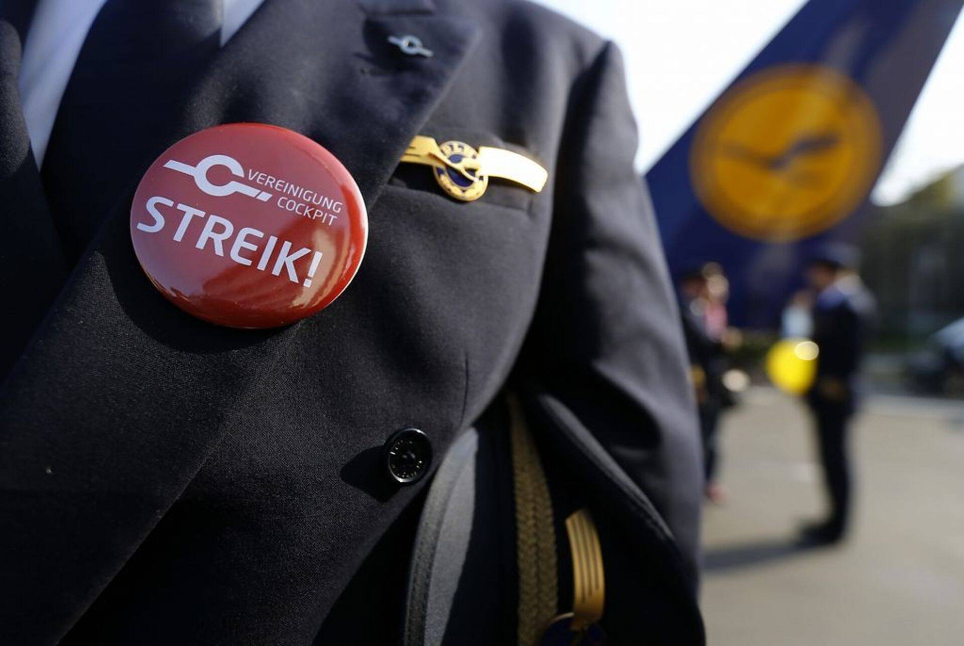 Забастовка Lufthansa в декабре прошлого года