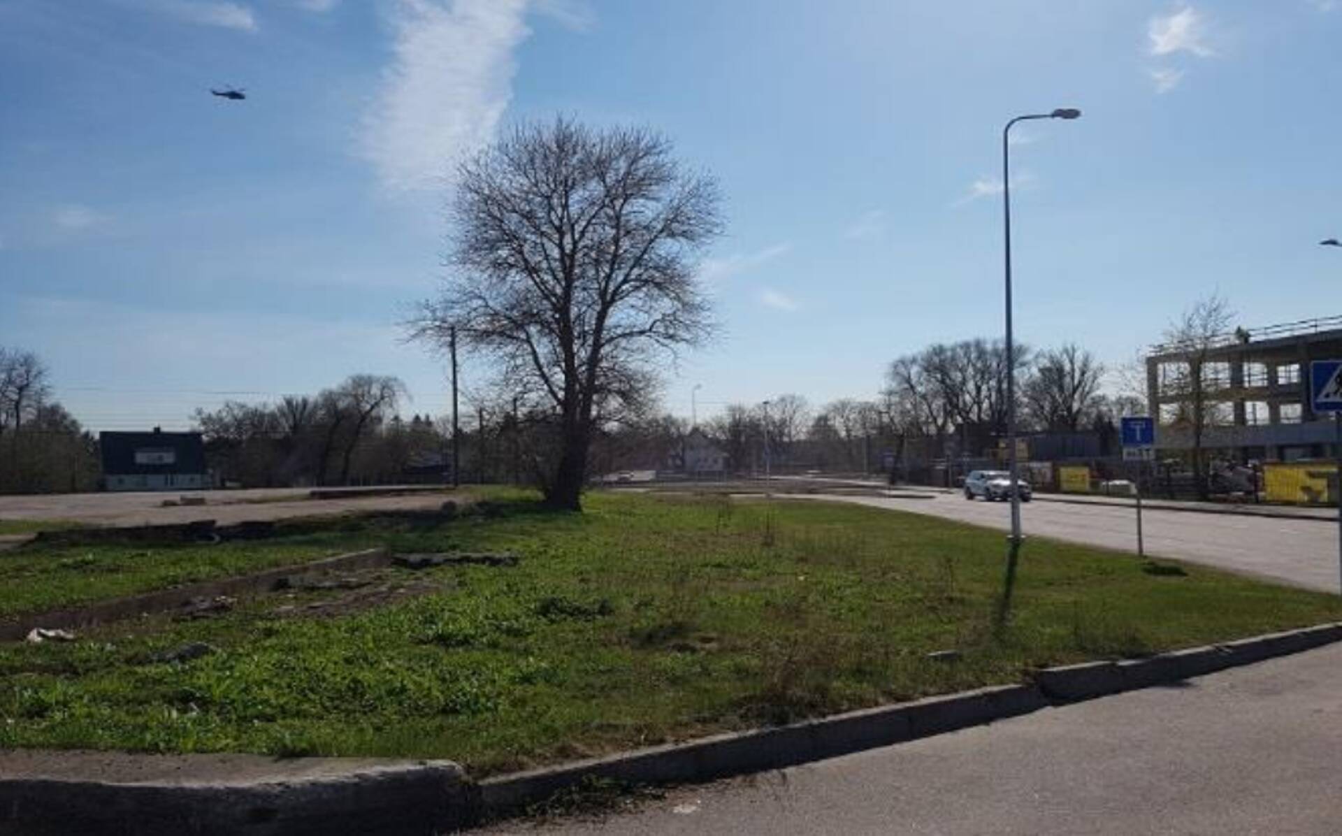 Üks Eesti Energia müügis kinnistutest Tallinnas Veerenni tänaval.