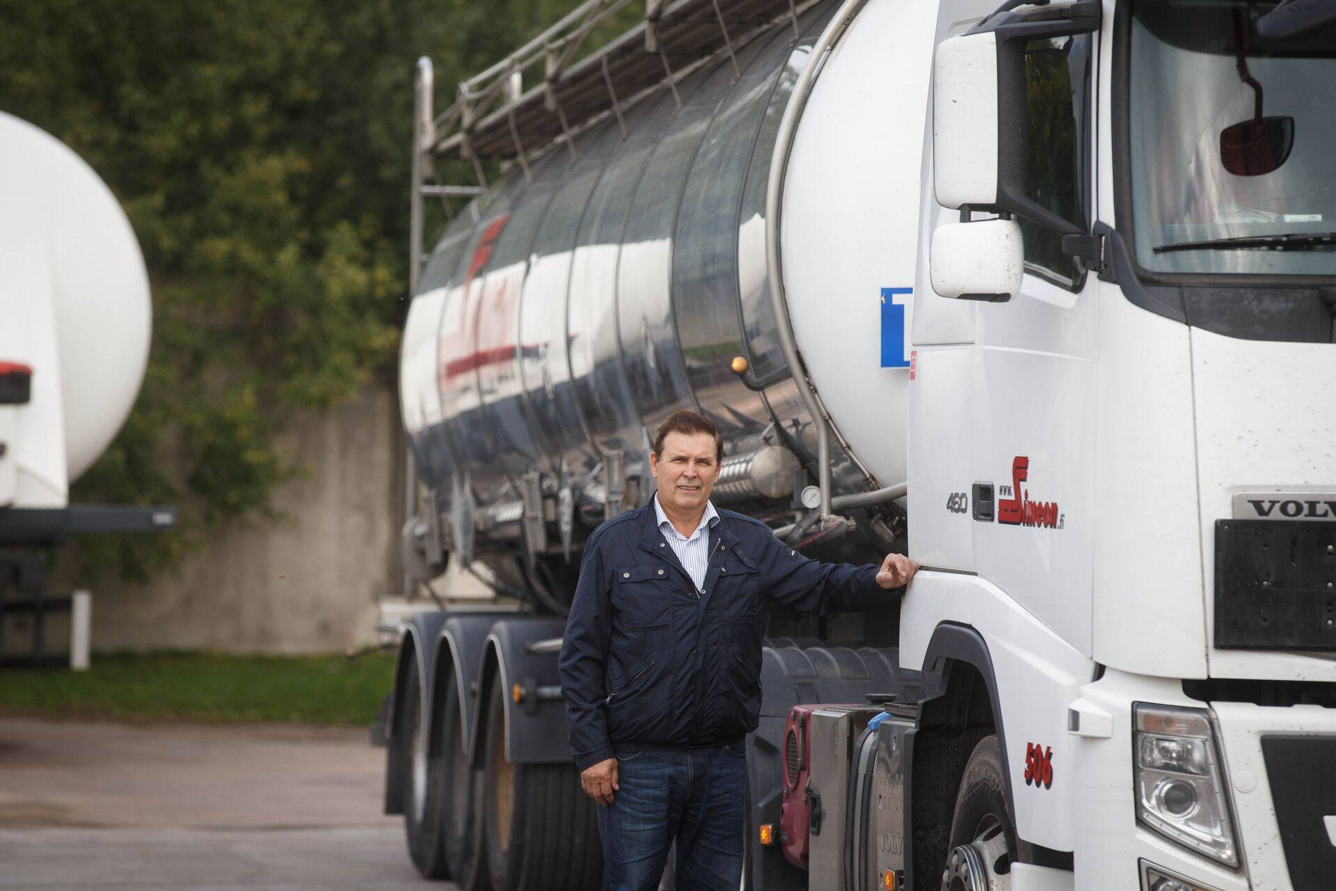 Kemikaalide vedaja Simeon Transpordi juhataja Guido Leppik ütleb, et nende valdkonnas on tagasikoormaid raske leida.