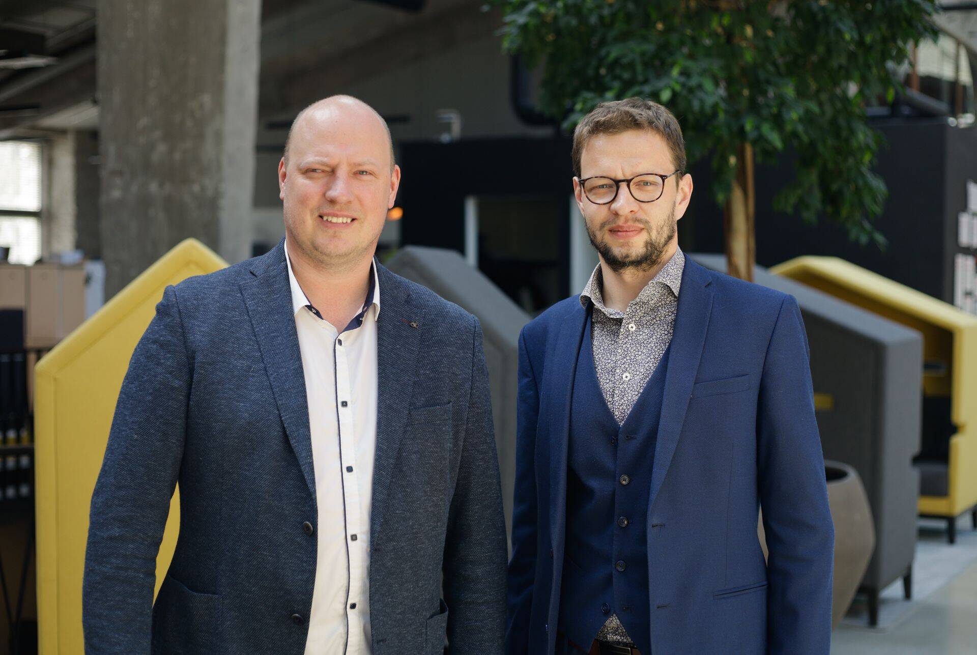 KPMG maksuvaldkonna juht Joel Zernask ja KPMG maksunõustaja Einar Rosin.