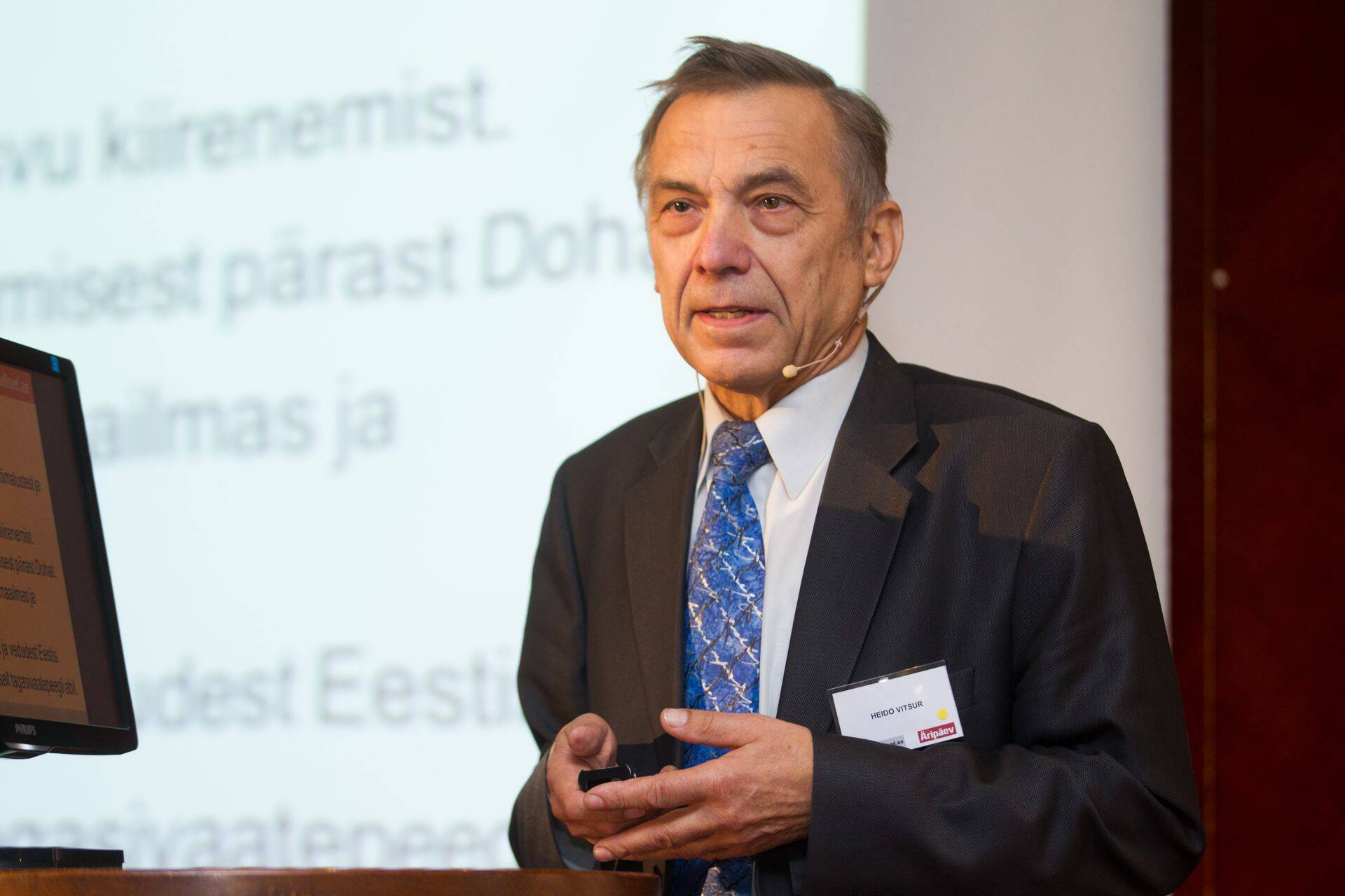 Экономист Хейдо Витсур.