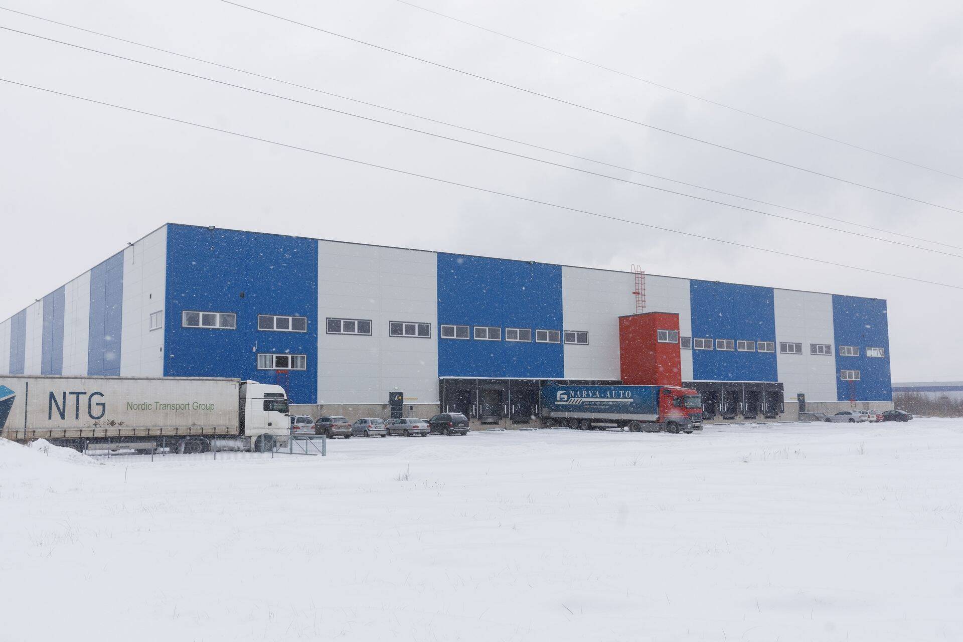 Köögitehnikakaubamärgi Redmond Narvas asuv logistikakeskus.