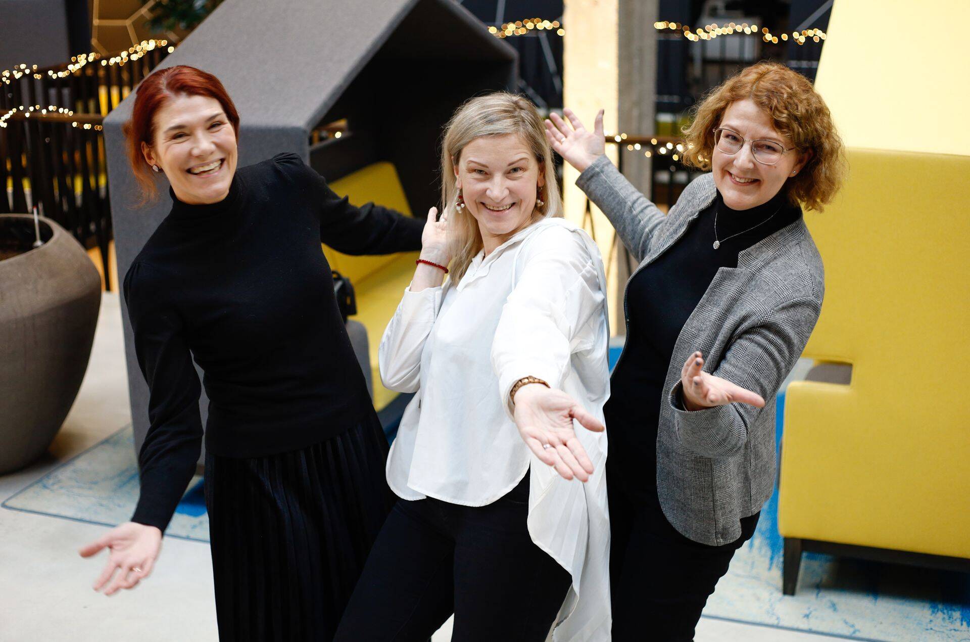 Anu Vaagen, Jaanika Greim, Kati Orav (vasakul).