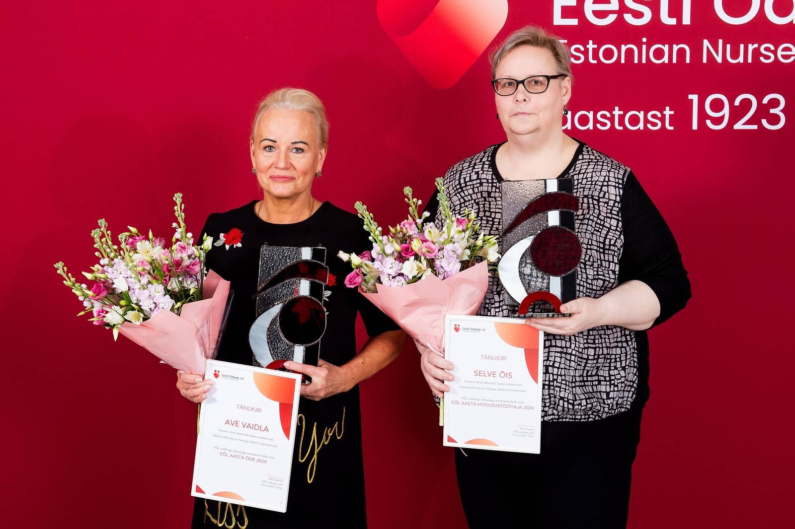 Fotol: Ave Vaidla ja Selve Õis.