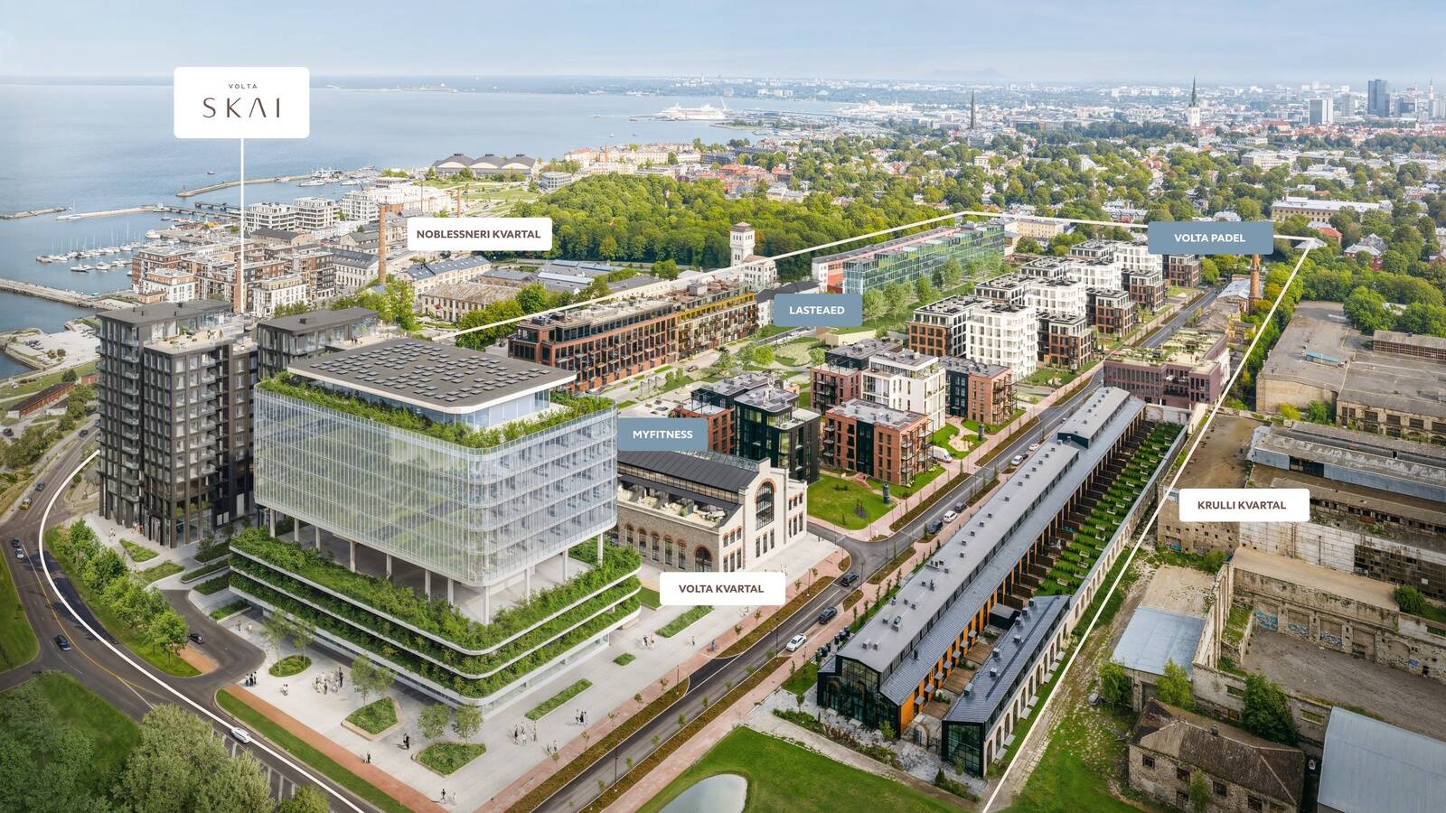 Volta SKAI võlakirjade kaudu kaasatav kapital suunatakse Põhja-Tallinna populaarseimasse arenduspiirkonda kerkiva kõrghoone arenduse elluviimisse.