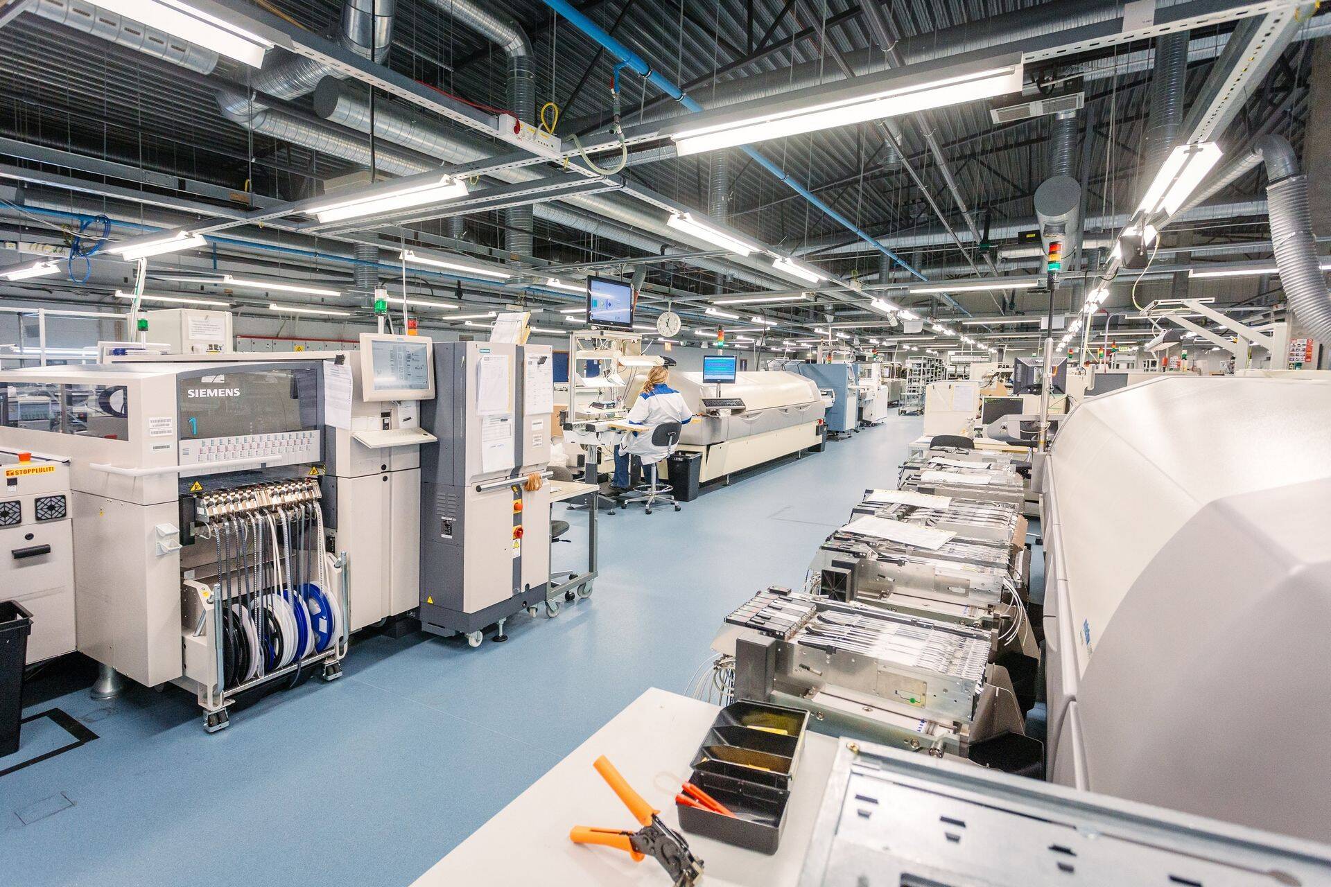 Elektroonikatööstuse Incap tootmine Saaremaal.